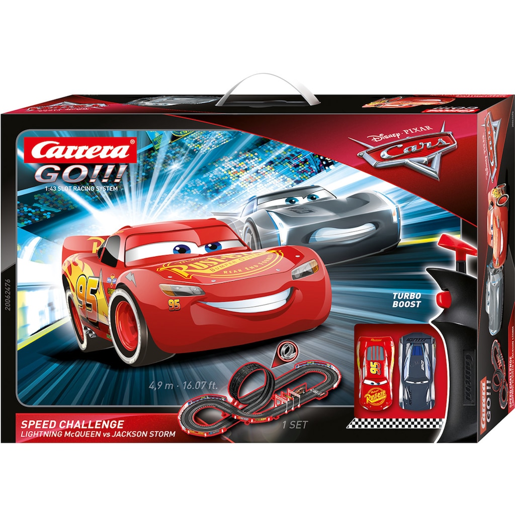 Carrera® Autorennbahn »Carrera GO!!! - Disney Pixar Cars - Speed Challenge«