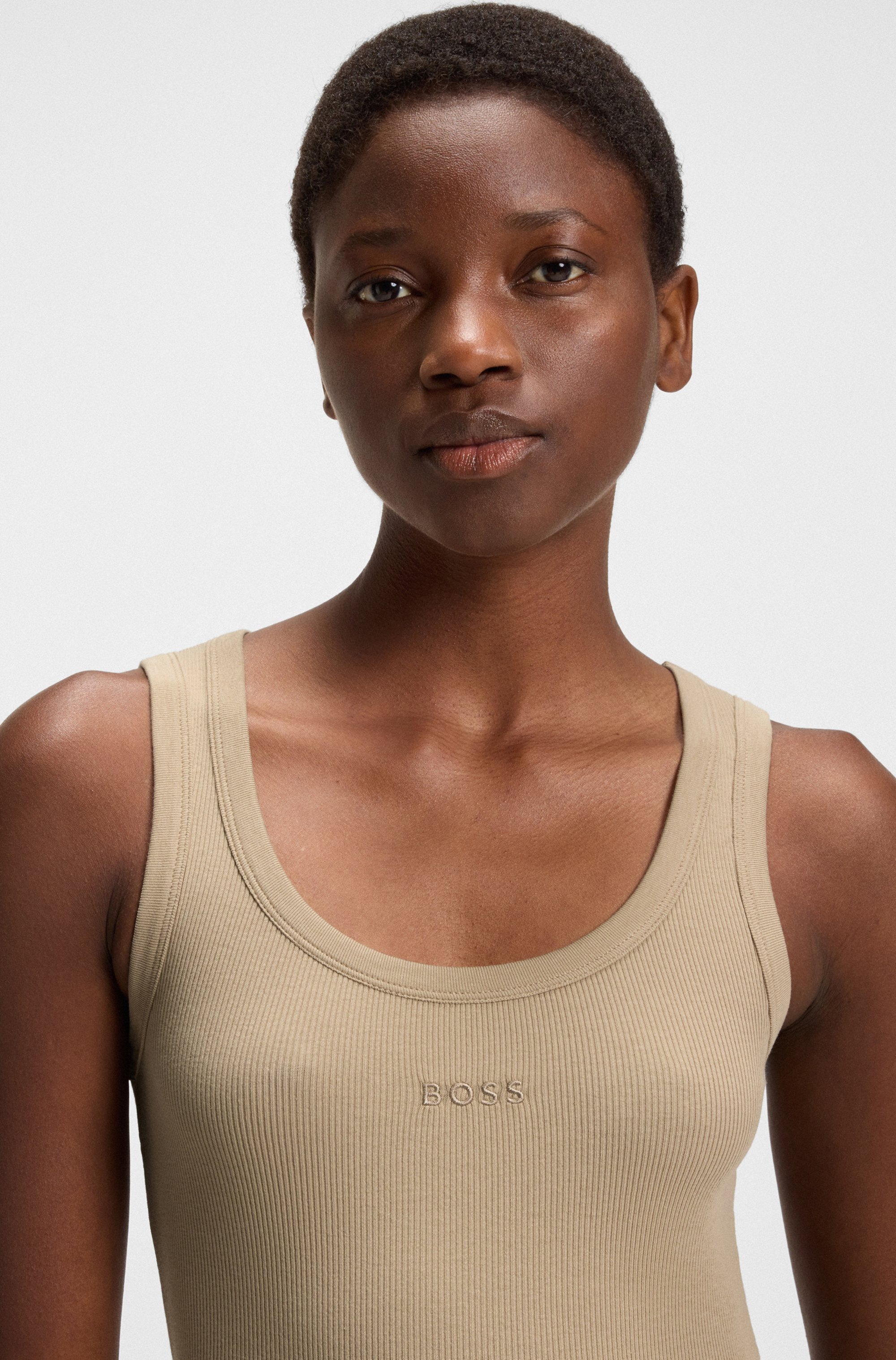 BOSS ORANGE Longtop "Ematite Premium Damenmode", mit Rundhalsausschnitt günstig online kaufen