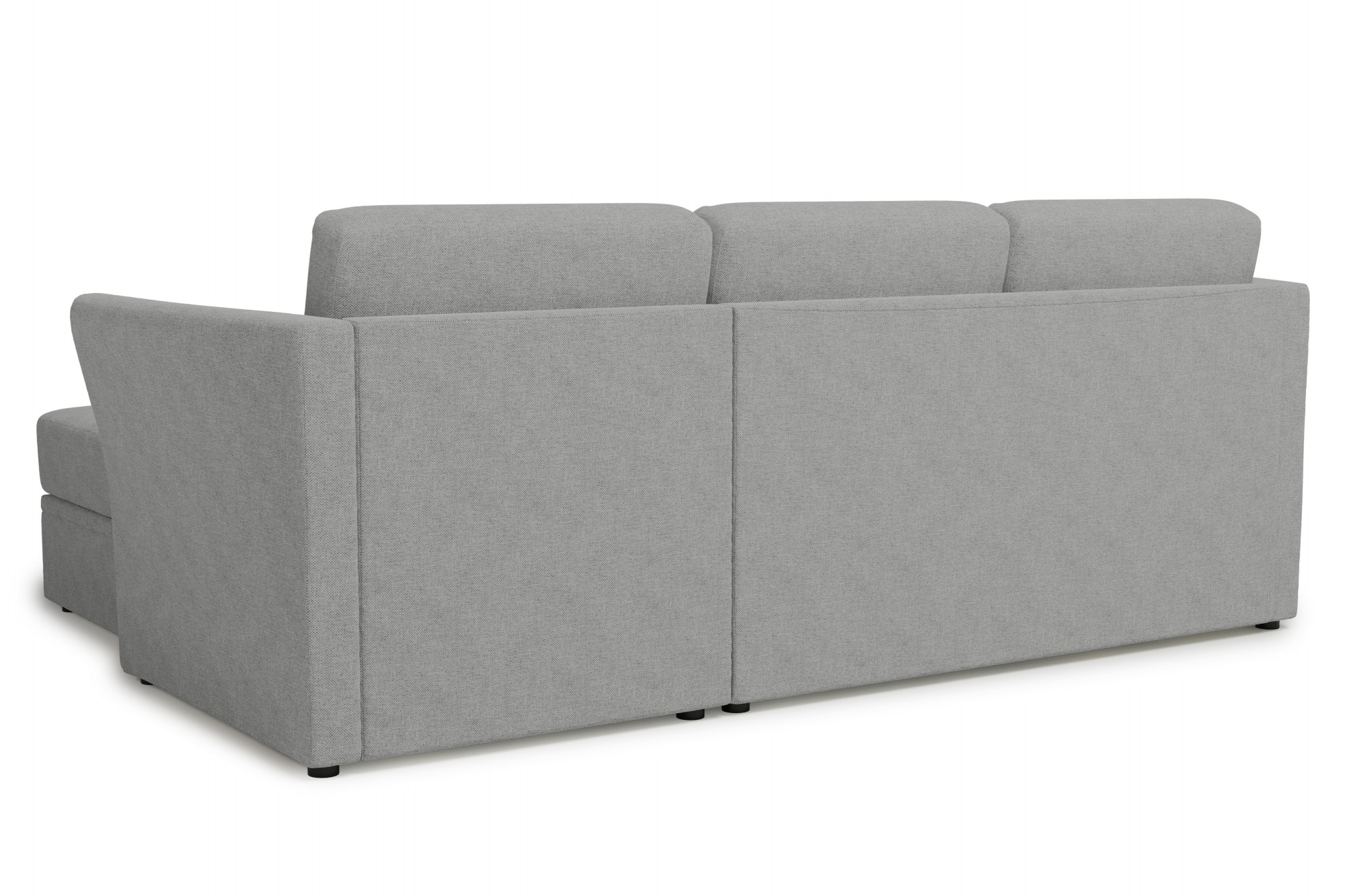 Home affaire Ecksofa »Lavars, L-Form, Schlafsofa«, mit Bettfunktion und Stauraum, in zwei verschiedenen Bezugsqualitäten