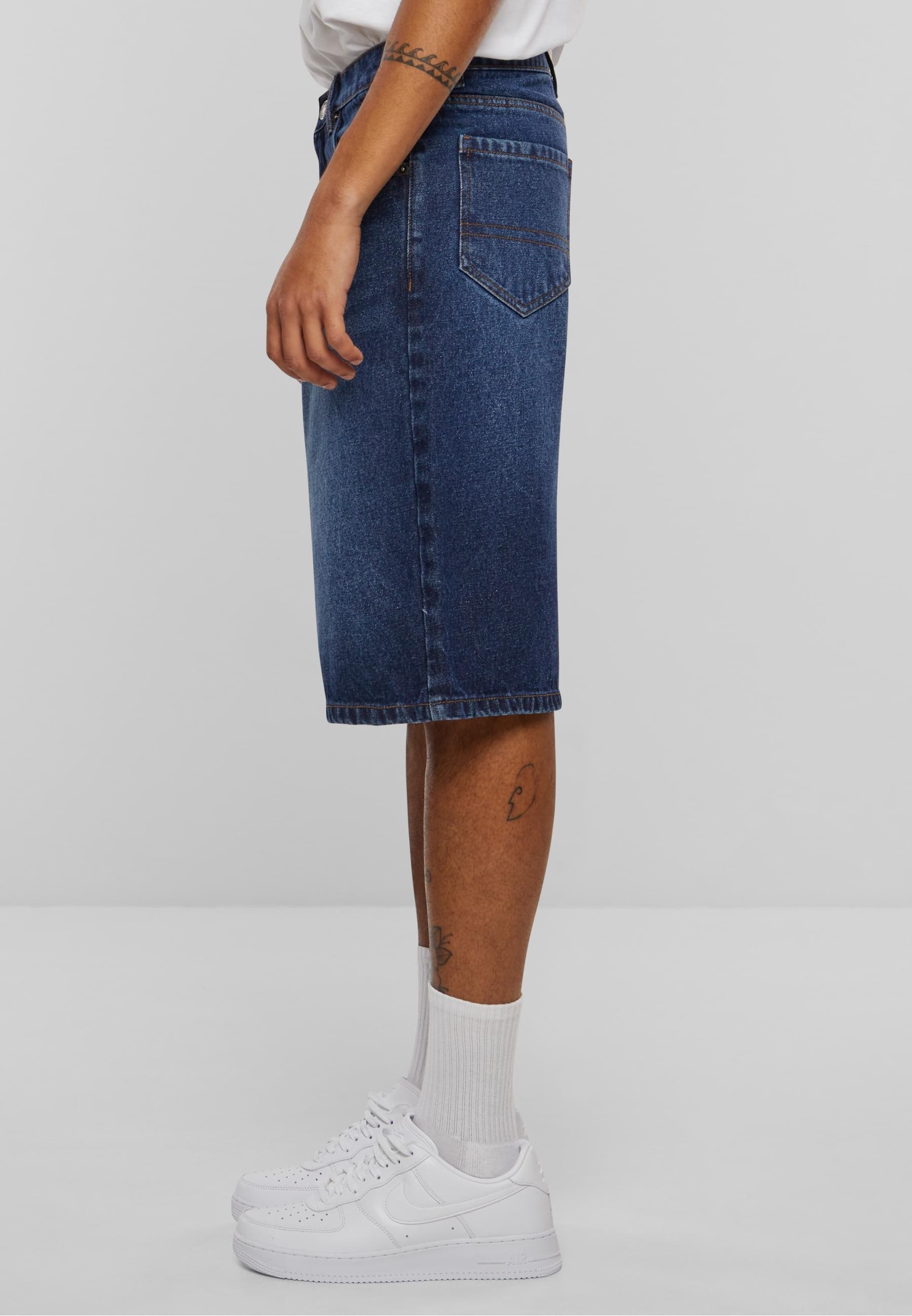 URBAN CLASSICS Shorts »Urban Classics Herren 90's Heavy Denim Shorts«, (1 tlg.)