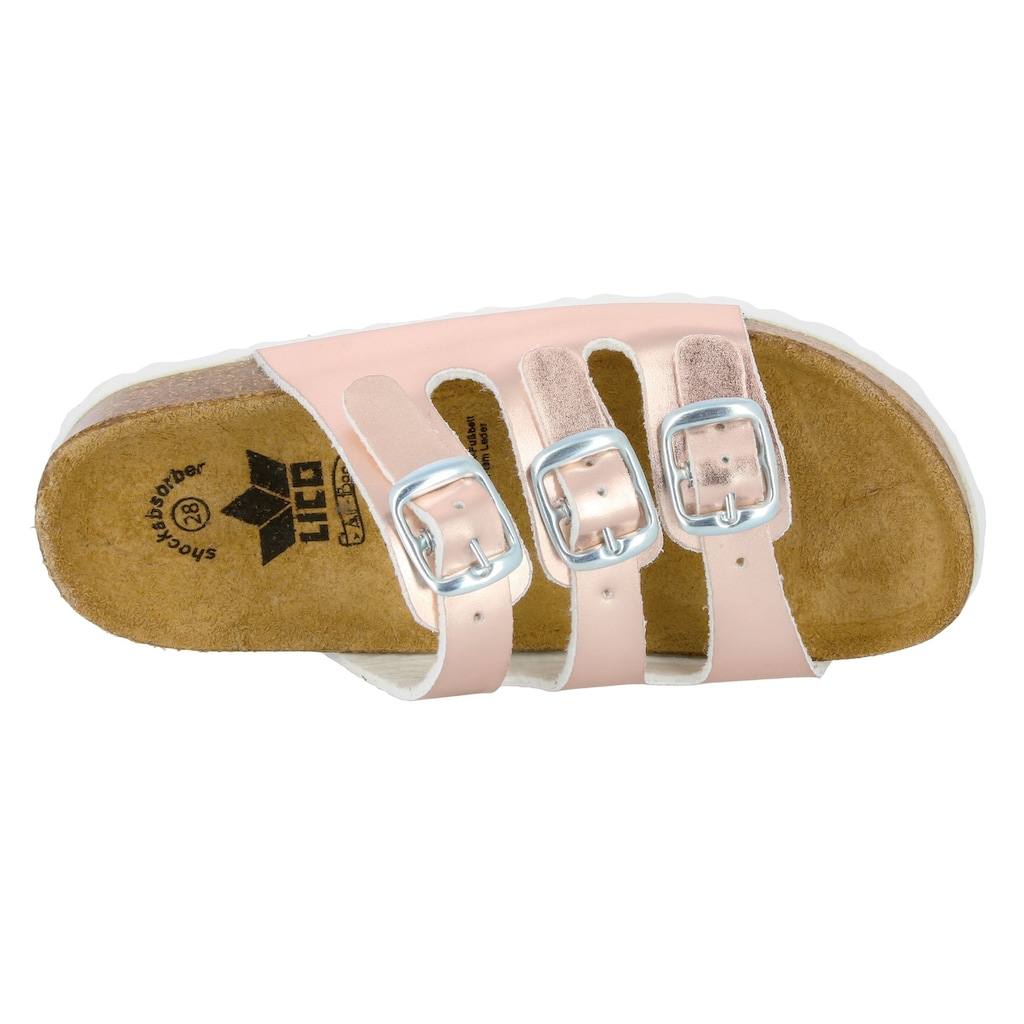 Lico Pantolette »Pantolette Bioline Kids Shine«