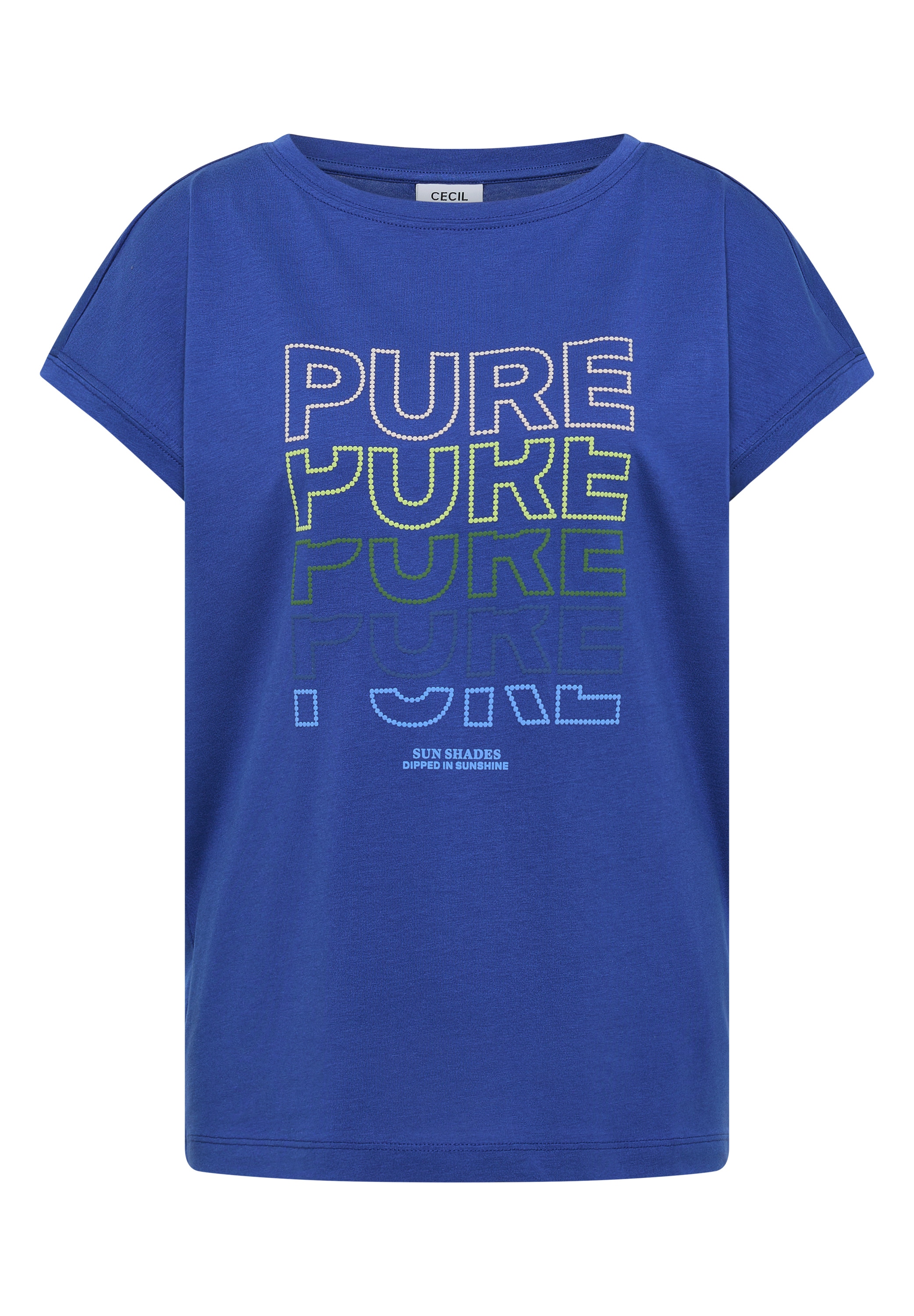 Cecil T-Shirt mit U-Boot-Ausschnitt
