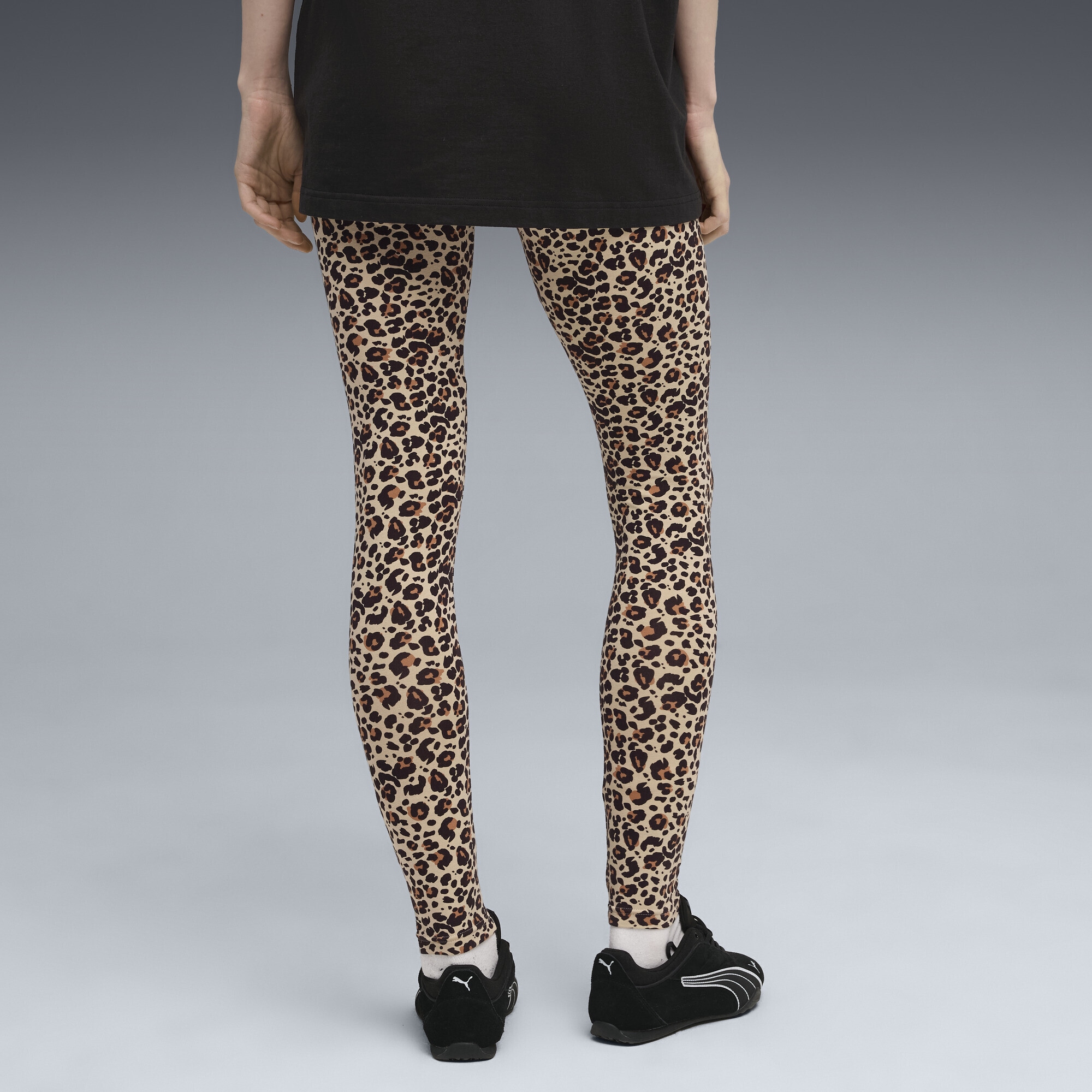 PUMA Leggings »Essentials Leggings mit Animal-Print Damen«