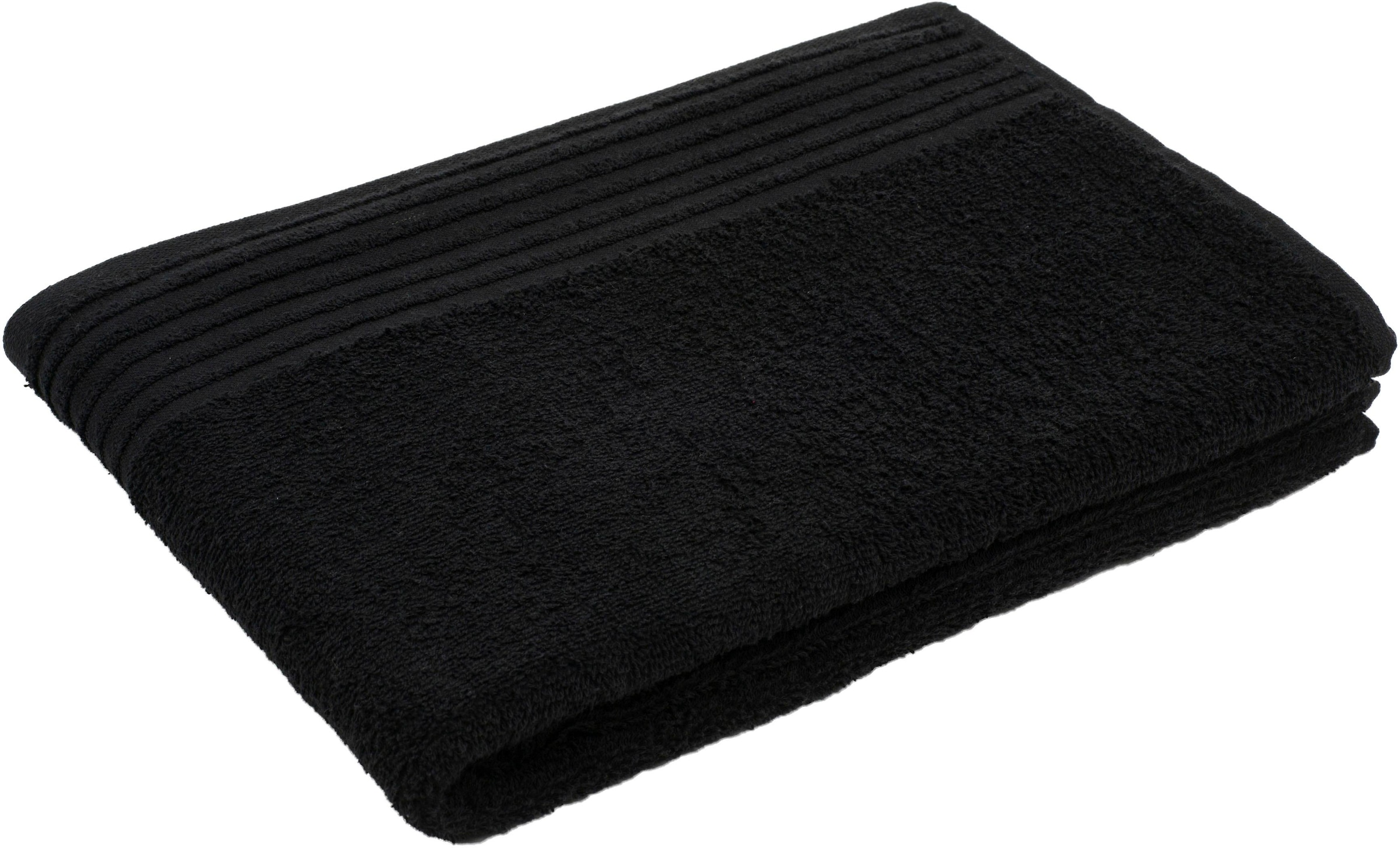 Gözze Gästehandtücher "Hanna" Set, Uni Farben, strukturierte Bordüre, 100% günstig online kaufen