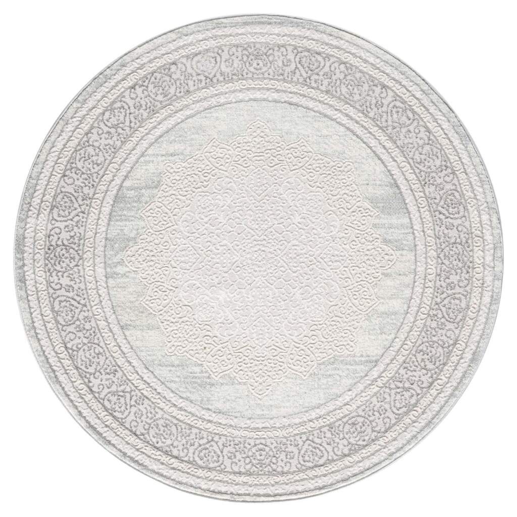 Carpet City Teppich "ANTIK209" rund 10 mm Höhe Kurzflor, 3D-Optik, Klassisc günstig online kaufen