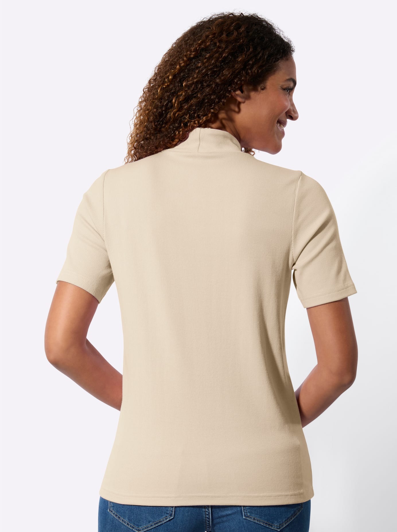 Casual Looks Stehkragenshirt "Stehkragen-Shirt" 1 tlg. günstig online kaufen