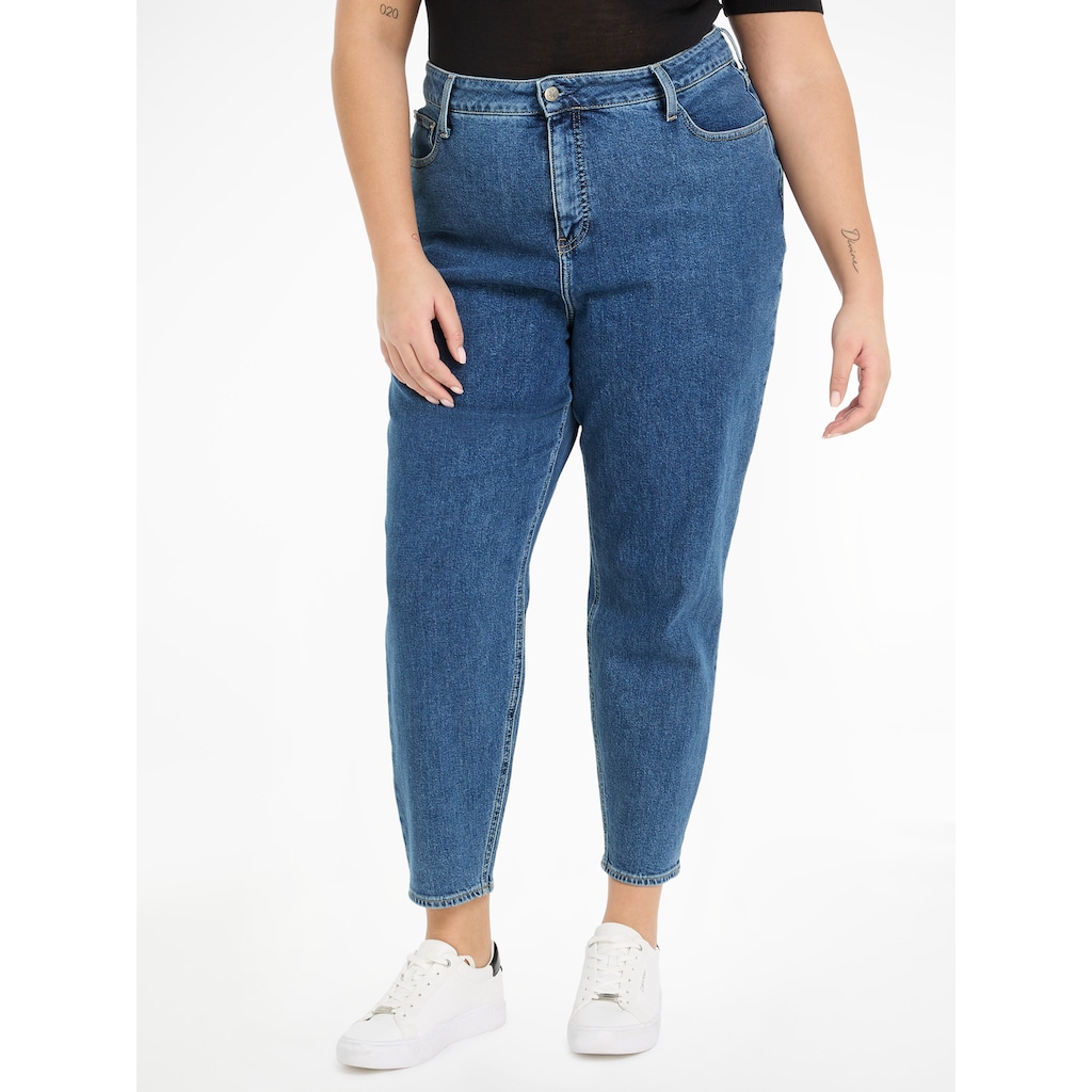 Calvin Klein Jeans Plus Mom-Jeans »MOM JEAN PLUS«, Große Größen Jeans wird in Weiten angeboten