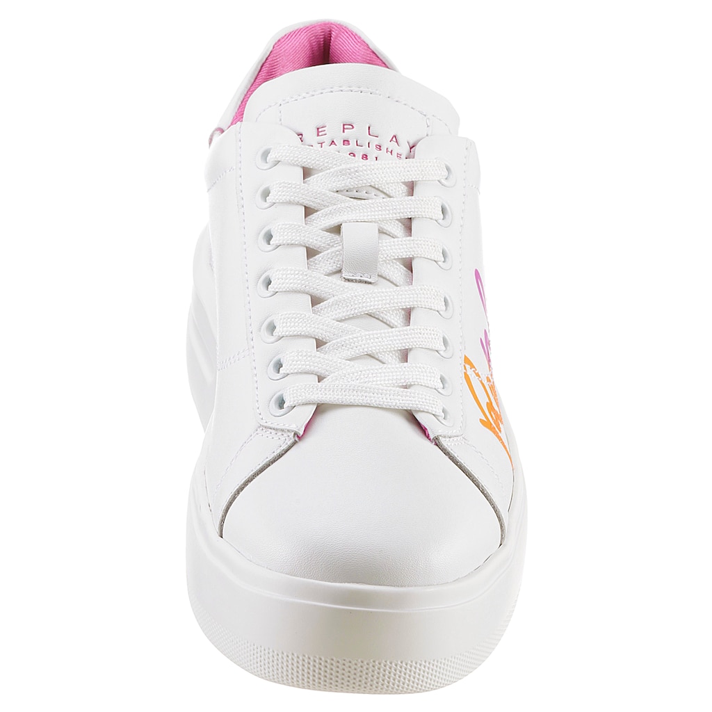 Replay Sneaker »UNIVERSITY W RAINBOW«