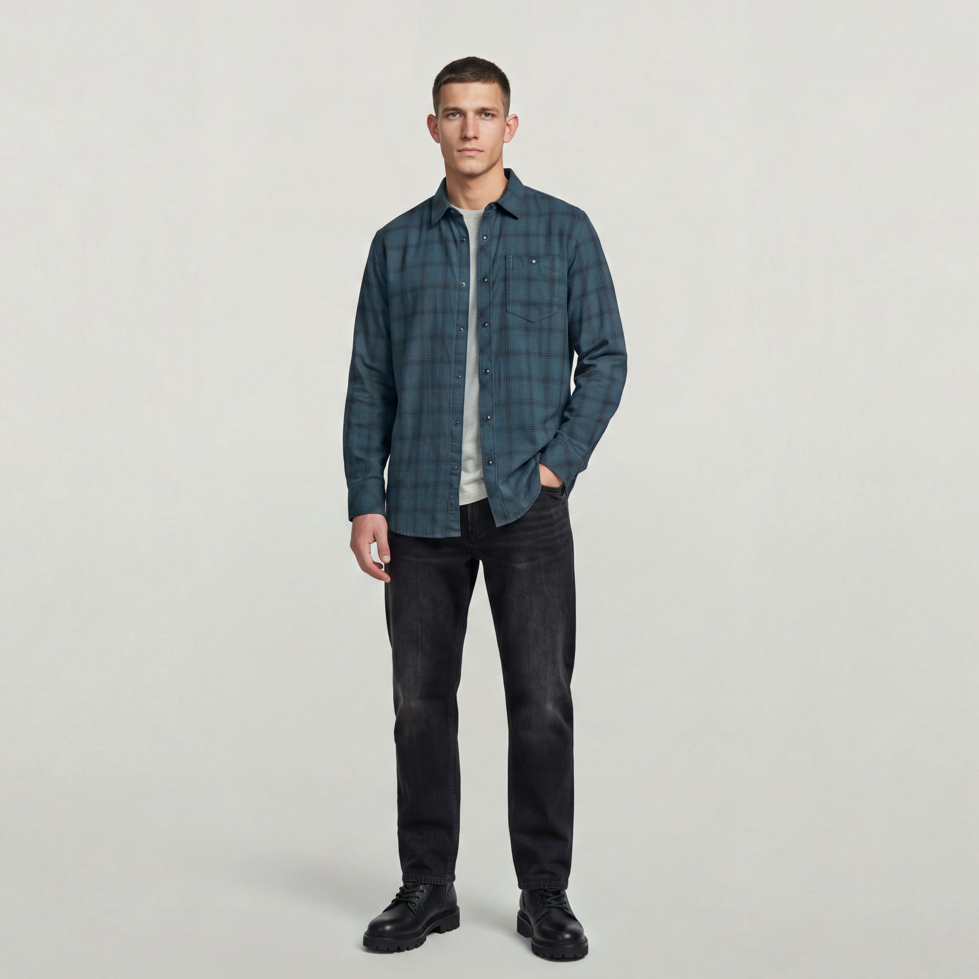 G-STAR Langarmshirt »One Pocket Regular Hemd«