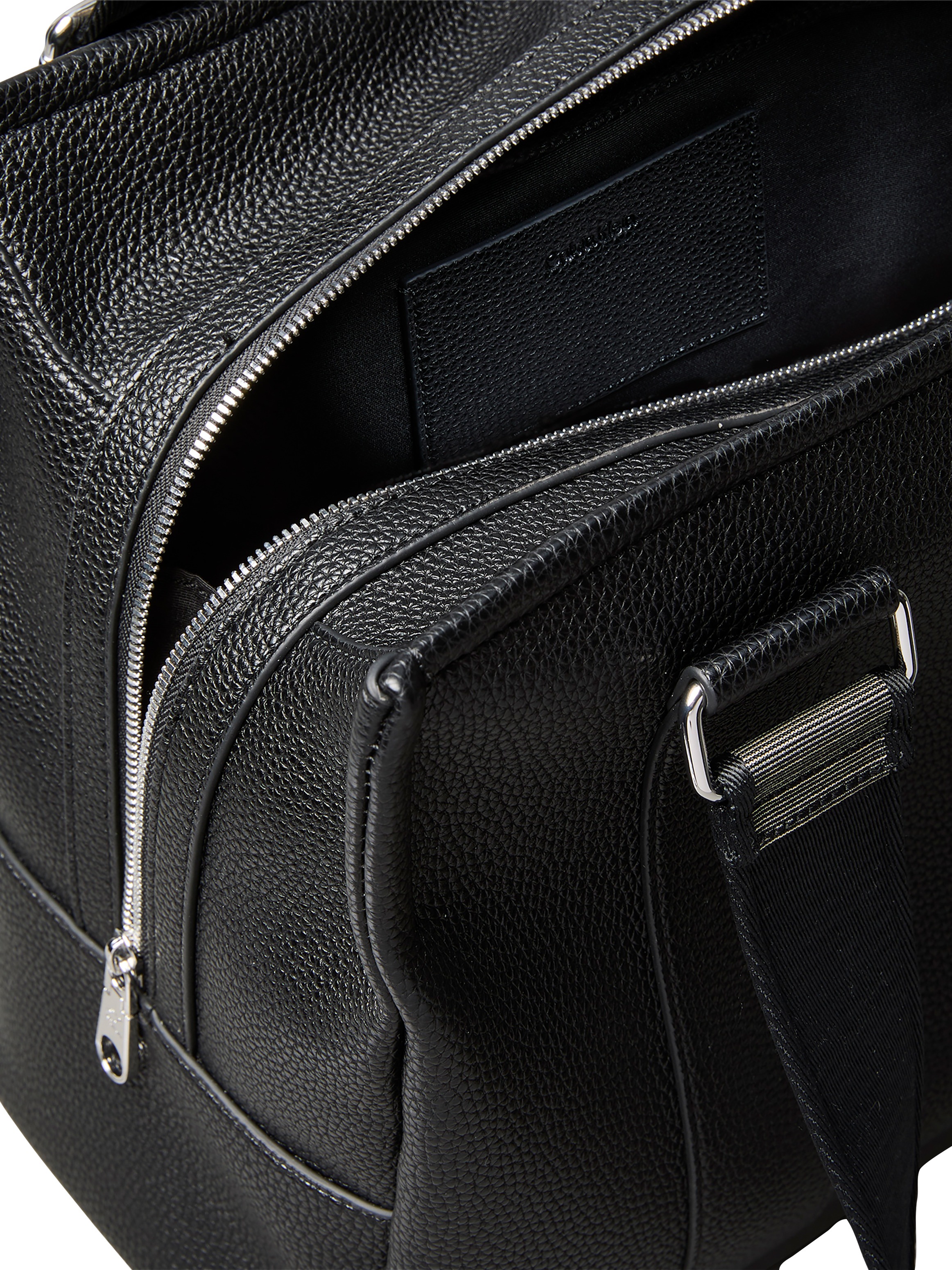 Calvin Klein Tragetasche »WEBBING ADJ STRAP  TOTE« große Tote Bag, Schultertasche mit Logoschriftzügen