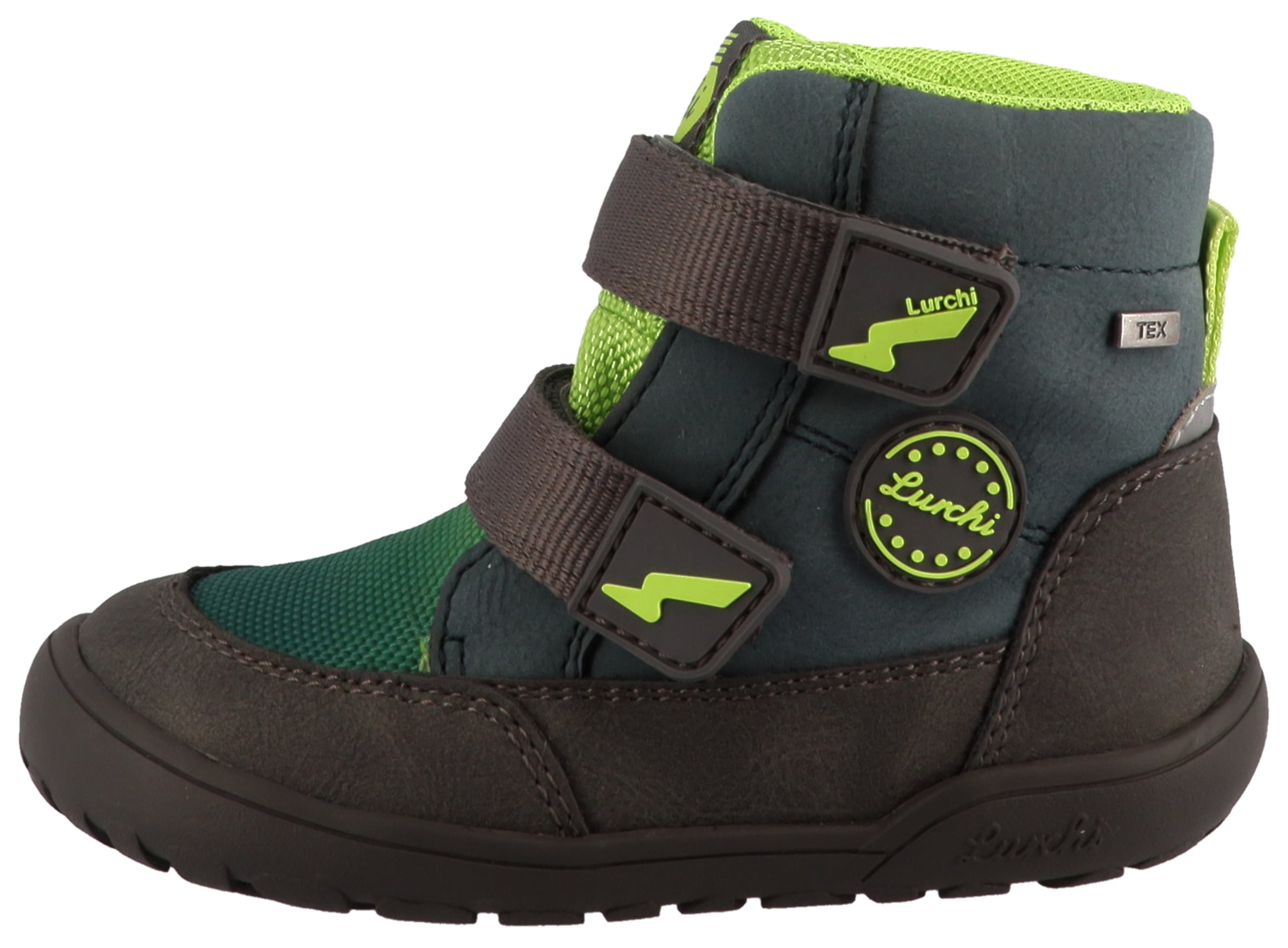 Lurchi Barfußschuh "Jimmy Barefoot-TEX" Klettboots mit TEX, Größenschablone zum Download