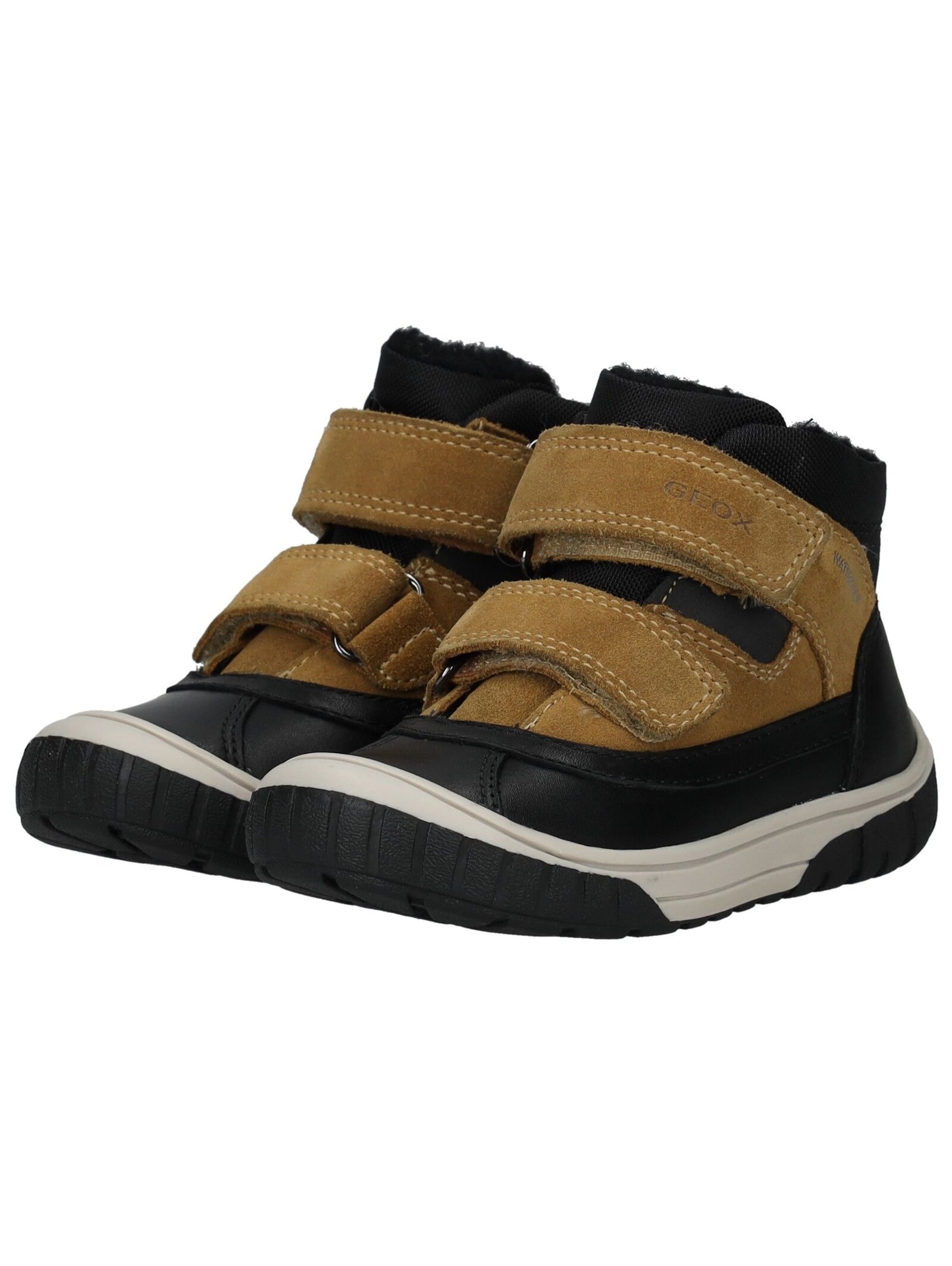 Geox Schnürstiefelette »Geox Stiefelette Leder/Synthetik«