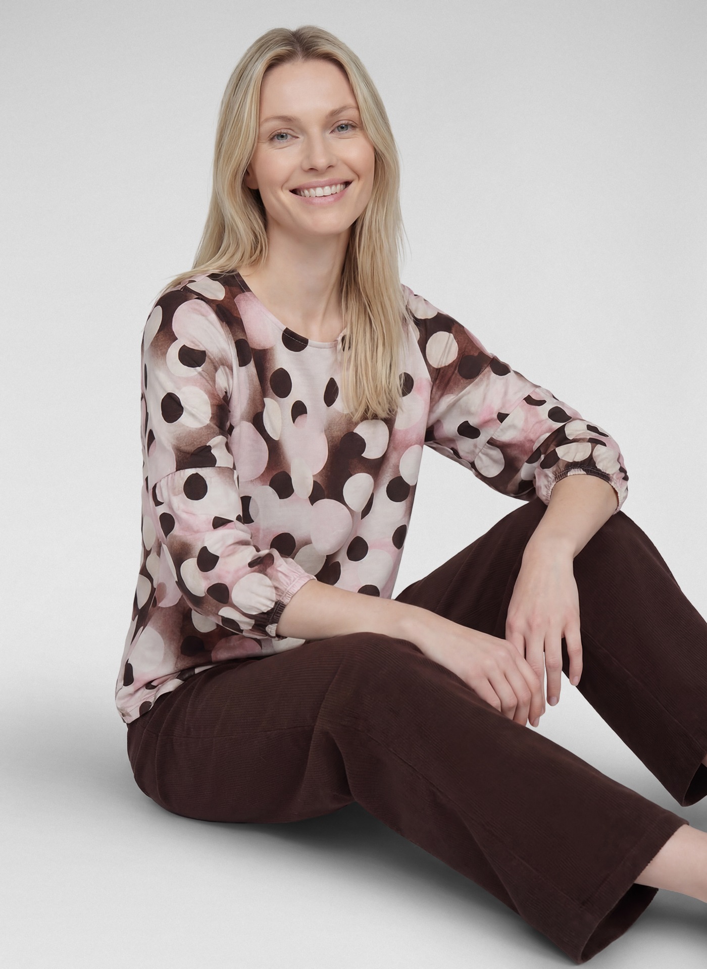 Rabe 3/4-Arm-Shirt mit All-Over Print