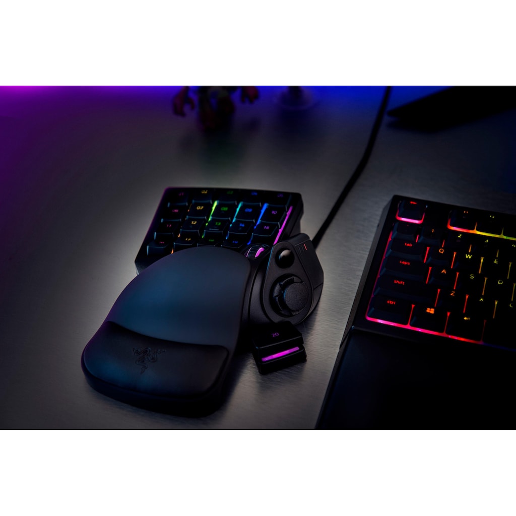 RAZER Gaming-Tastatur »Tartarus V2«, (ergonomische Form-Handgelenkauflage)