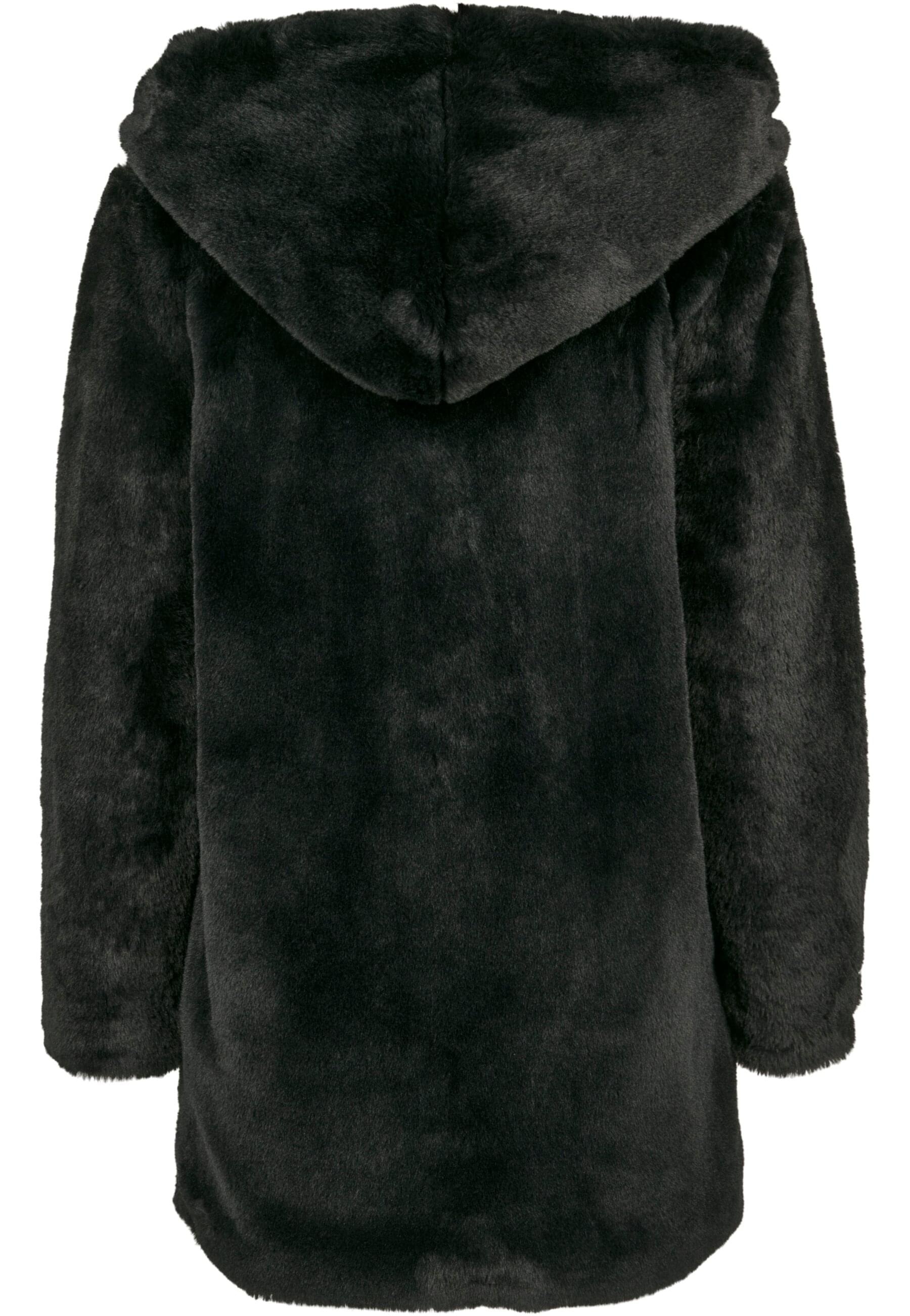 URBAN CLASSICS Parka "Urban Classics Damen Ladies Hooded Teddy Coat" 1 Stk. günstig online kaufen