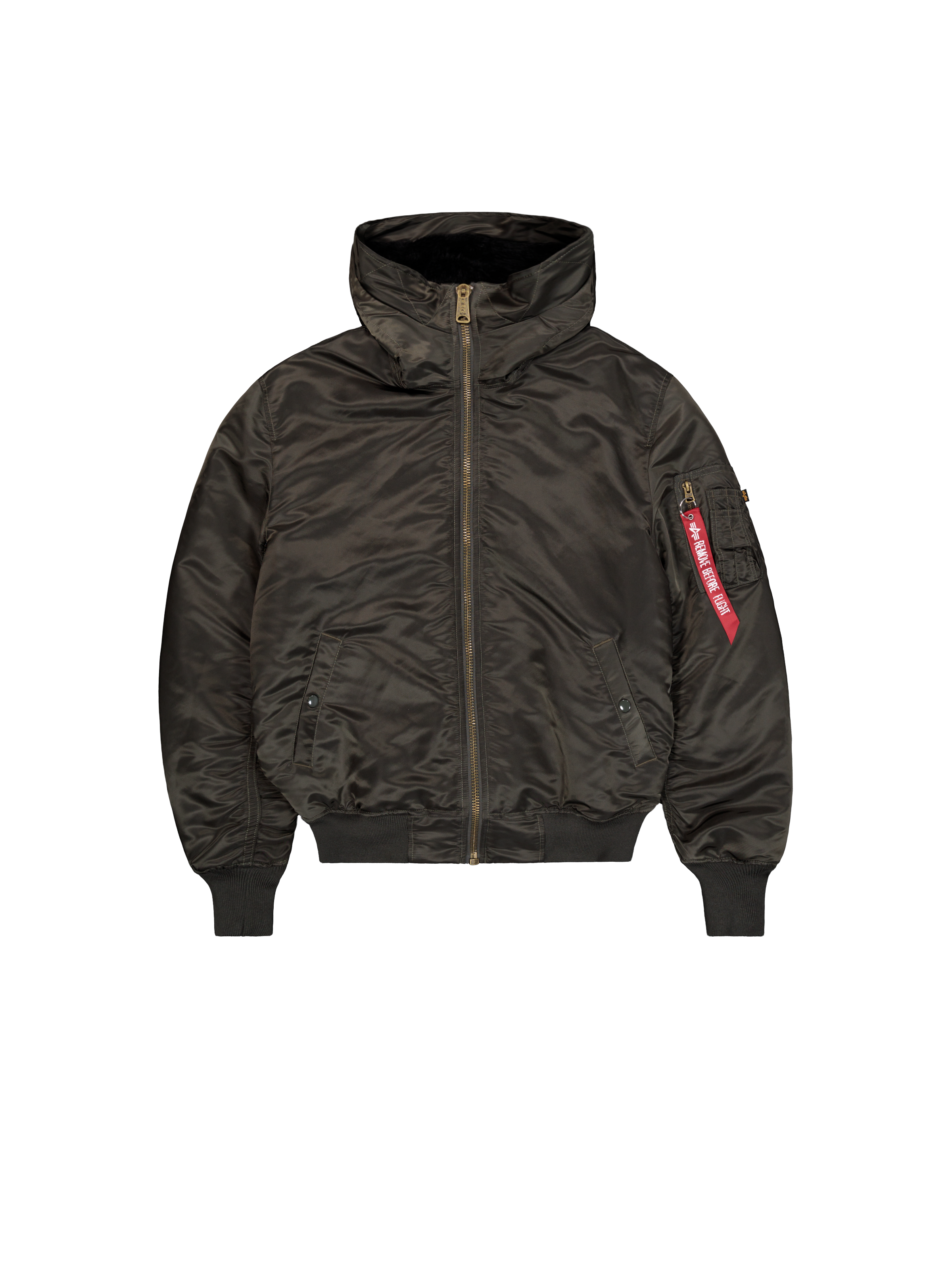 Alpha Industries Bomberjacke »MA-1 HOODED«, mit Kapuze