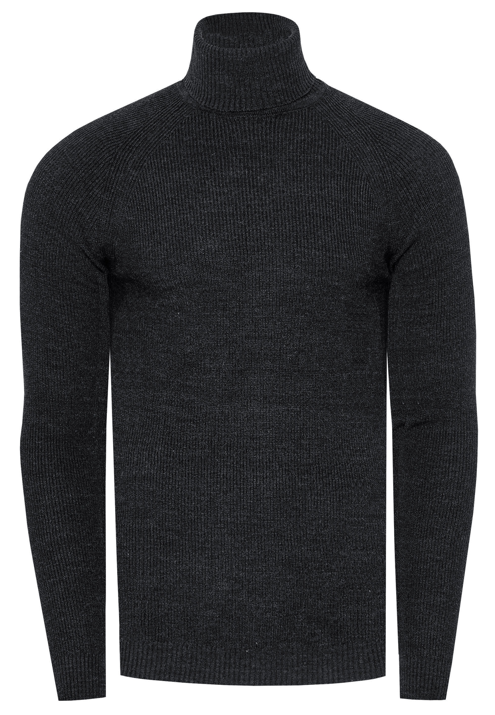 Rusty Neal Rollkragenpullover, mit stilvollem Hochkragen