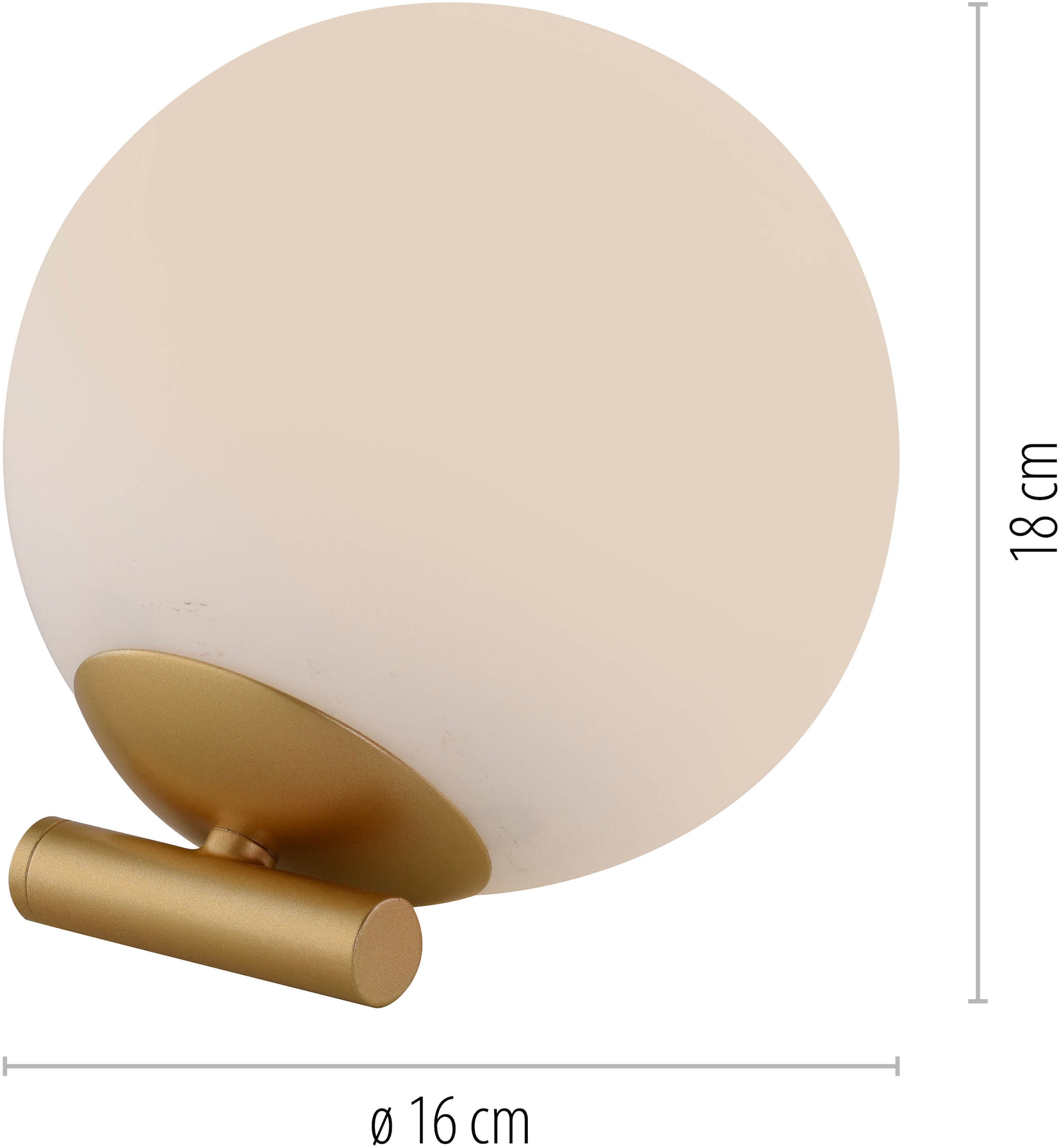 LeGer Home by Lena Gercke Tischleuchte »Elorea« E14 1 Stk.