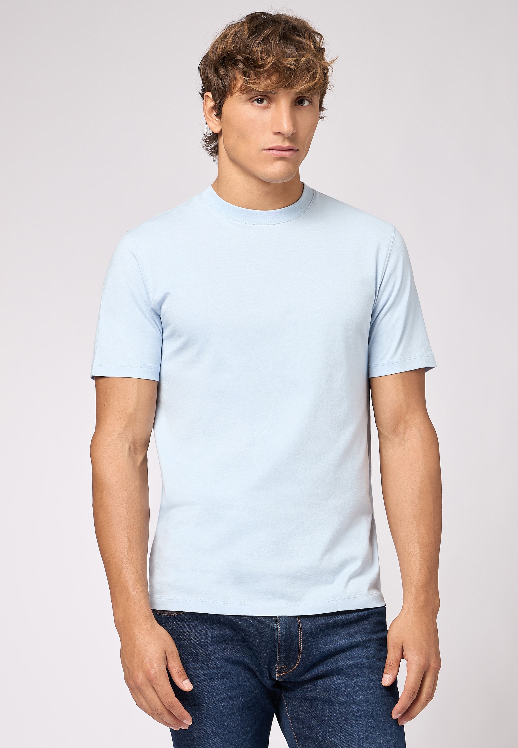 Roy Robson Rundhalsshirt "Basic Shirt" günstig online kaufen