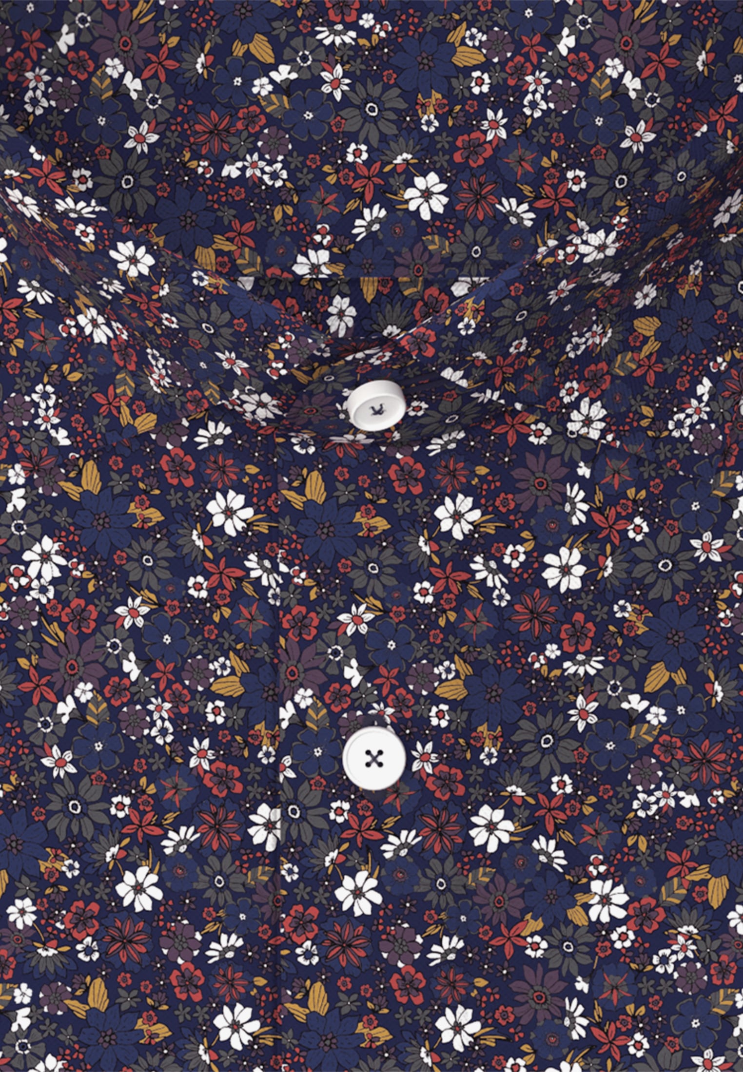 seidensticker Businesshemd »Slim«, Slim Langarm Kentkragen Floral