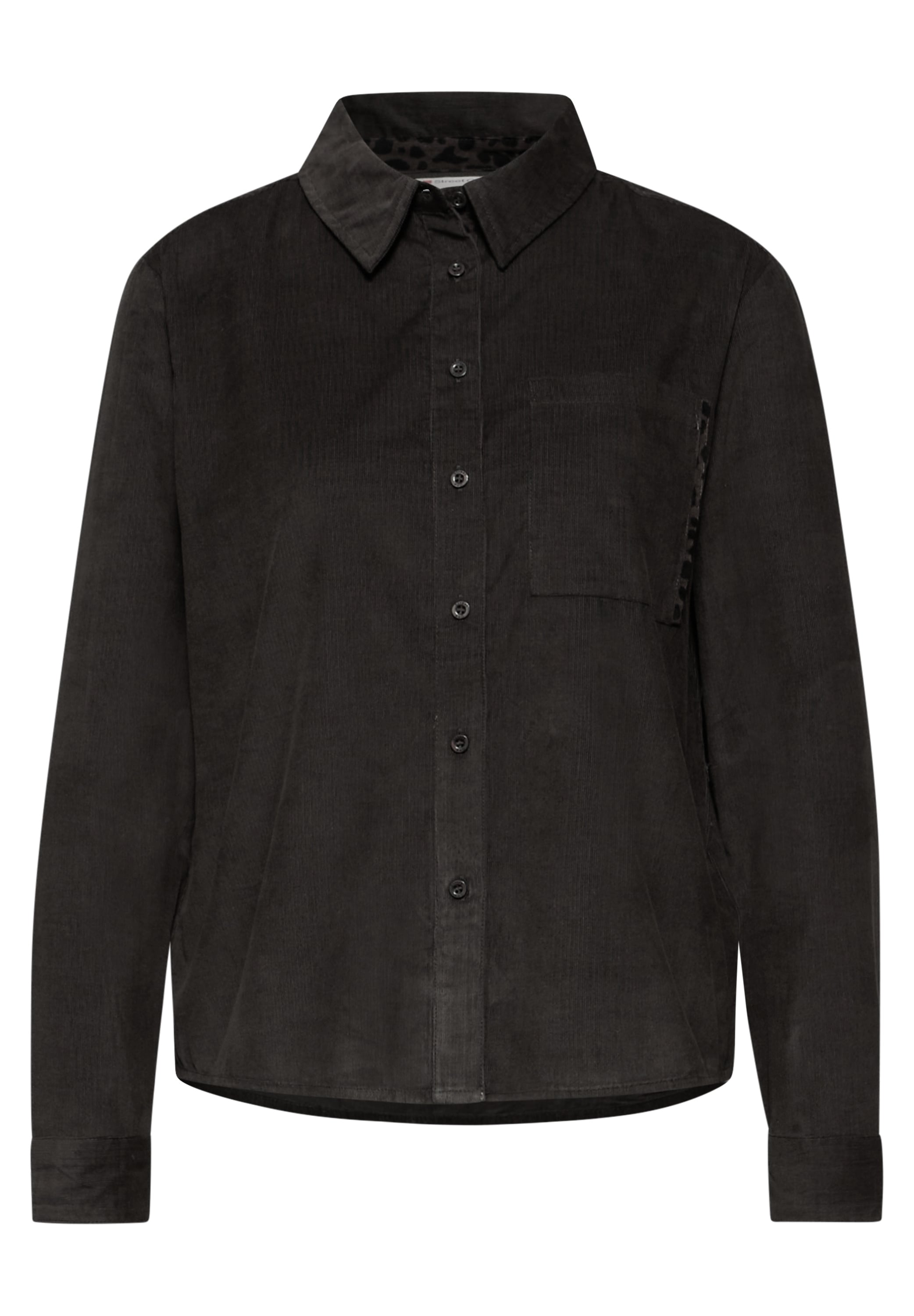 STREET ONE Langarmbluse mit Knopfleiste