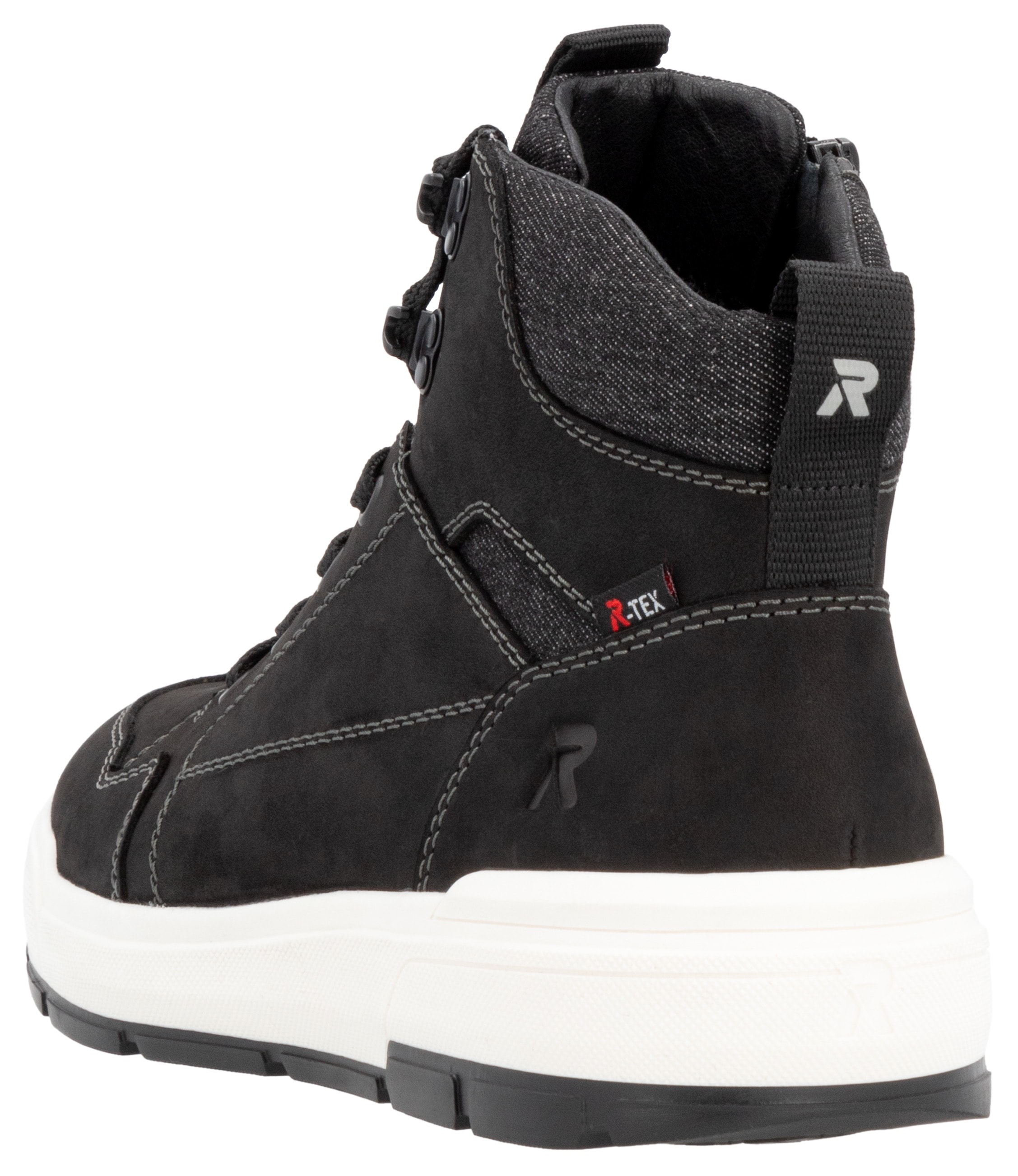 Rieker EVOLUTION Schnürboots, Winterboots, Schnürboots, High-Top Sneaker mit Soft-Innensohle