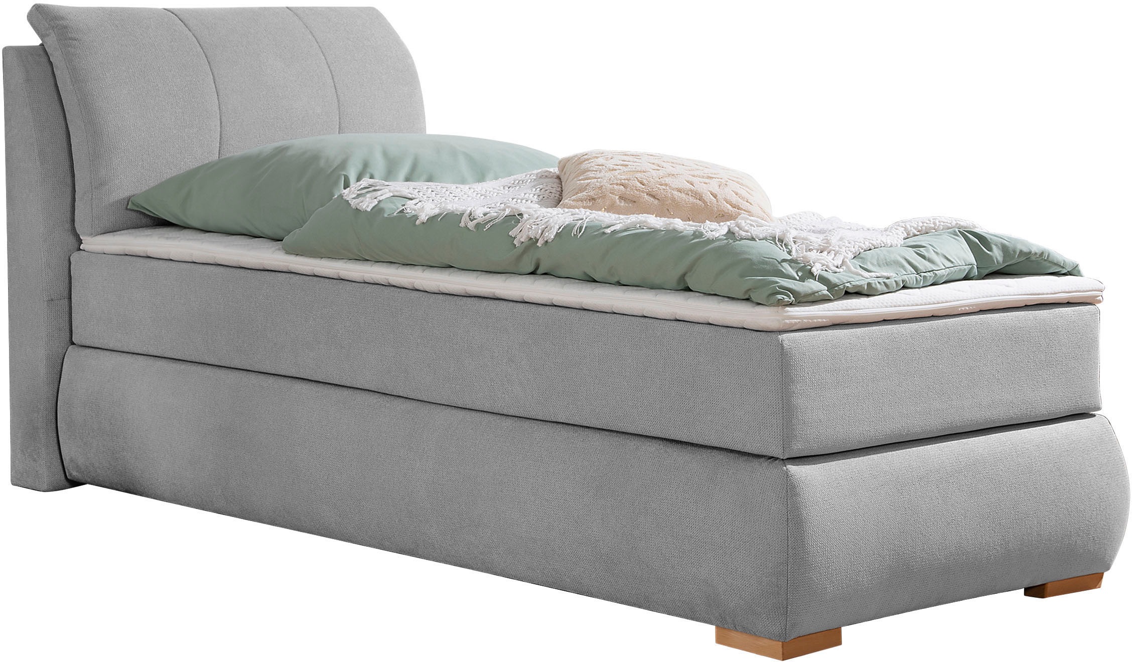 Home affaire Boxspringbett »Breitenthal« abnehmbare Rückenkissen mit Klettband