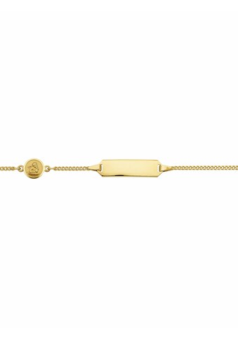 Adelia´s Goldarmband »333 Gold Flach Panzer Armband 14 cm« kaufen