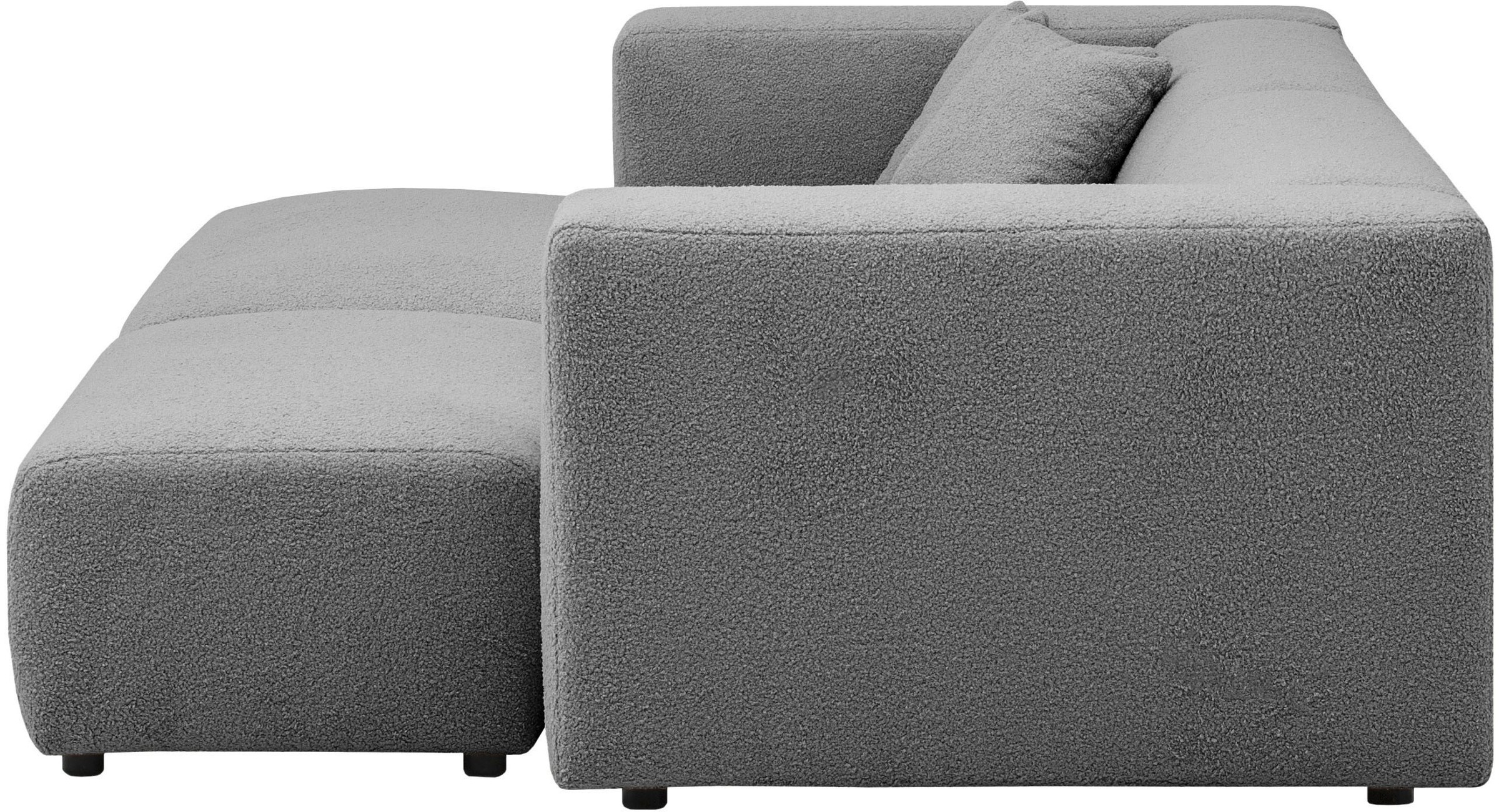 andas Polsterecke »BAKELS, Ecksofa-Set mit Hocker, L-Form mit Schlaffunktion«, Ecksofa-Set (incl. Hocker) im trendigen Megacord
