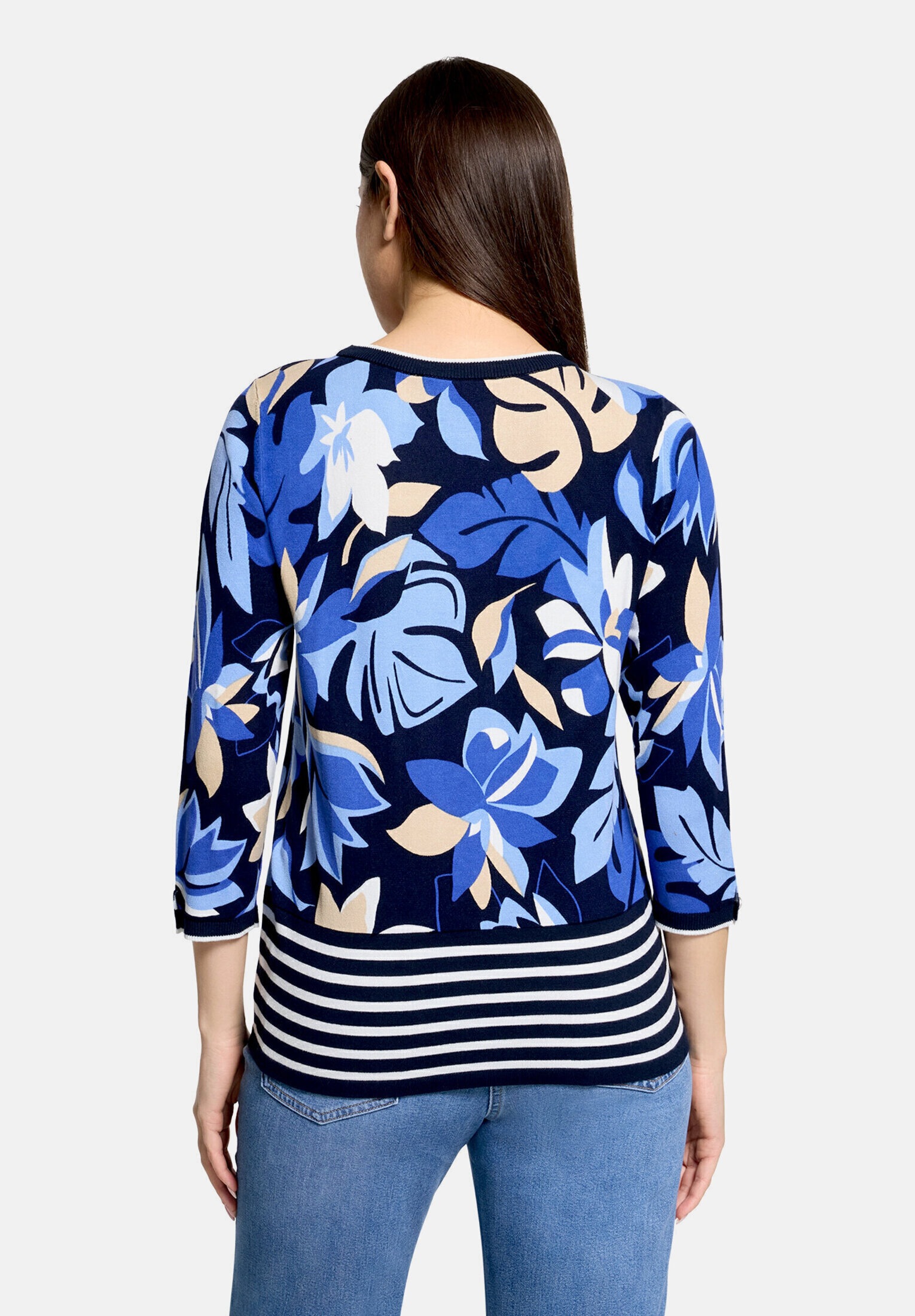 Betty Barclay Strickpullover »Damen mit Blumenprint« 1 Stk.