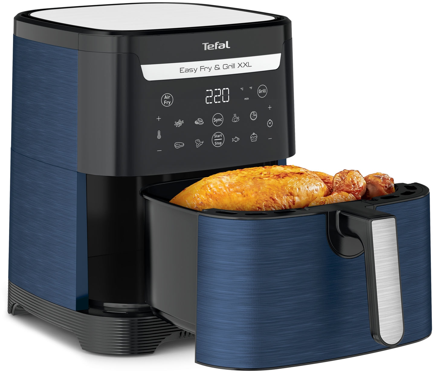 Tefal Heißluftfritteuse "EY8018 Easy Fry & Grill XXL, 2-in-1" 1830 W XXL-Fa günstig online kaufen