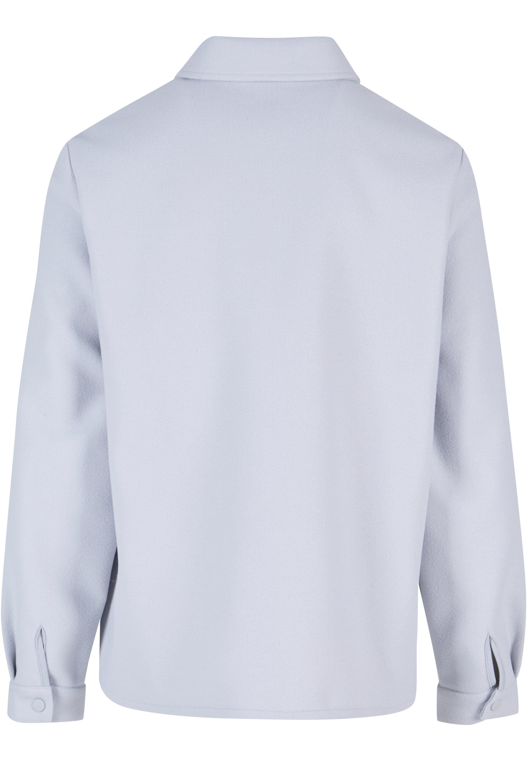 URBAN CLASSICS Langarmhemd "Urban Classics Herren Plain Overshirt" 1 Stk. günstig online kaufen
