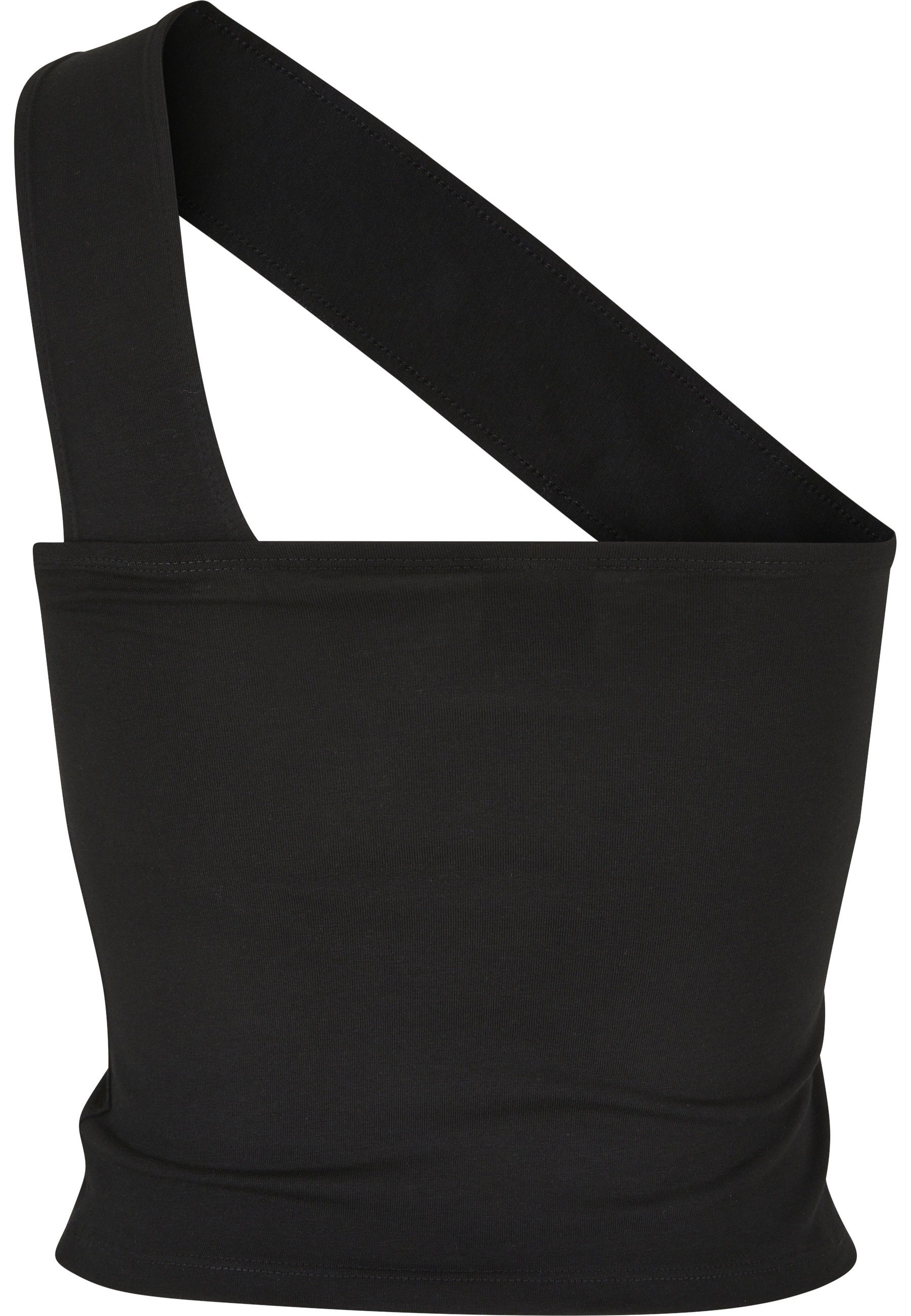 URBAN CLASSICS Tanktop »Urban Classics Damen Ladies One Strap Top« 1 Stk.