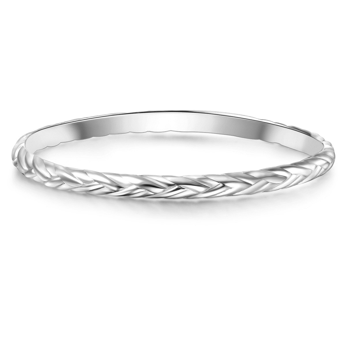 Fingerring GLANZSTÜCKE MÜNCHEN "GSM534" Gr. 56, silber, Fingerringe, Damen, 56, Silber 925 (Sterlingsilber), 1,5mm, Fingerring, aus Sterling Silber