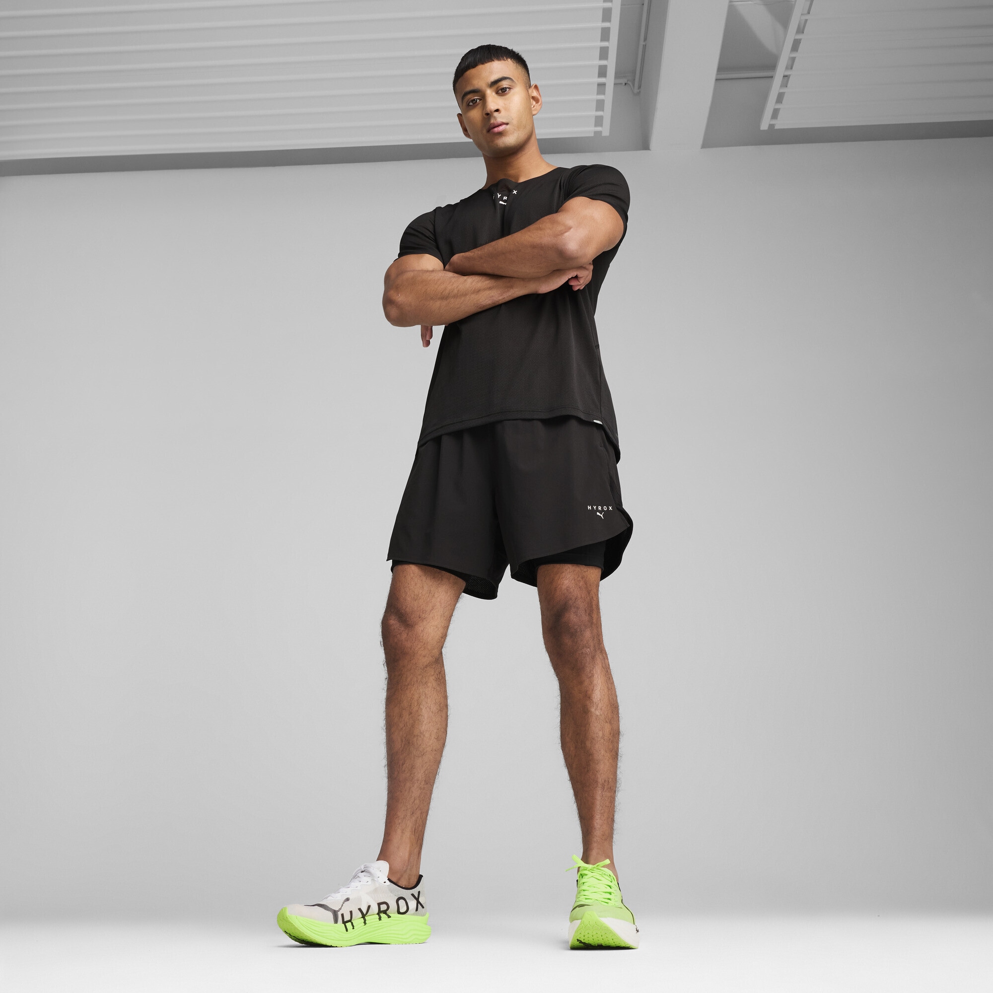 PUMA Trainingsshorts »PUMA x HYROX 2-in-1-Trainingsshorts Herren«