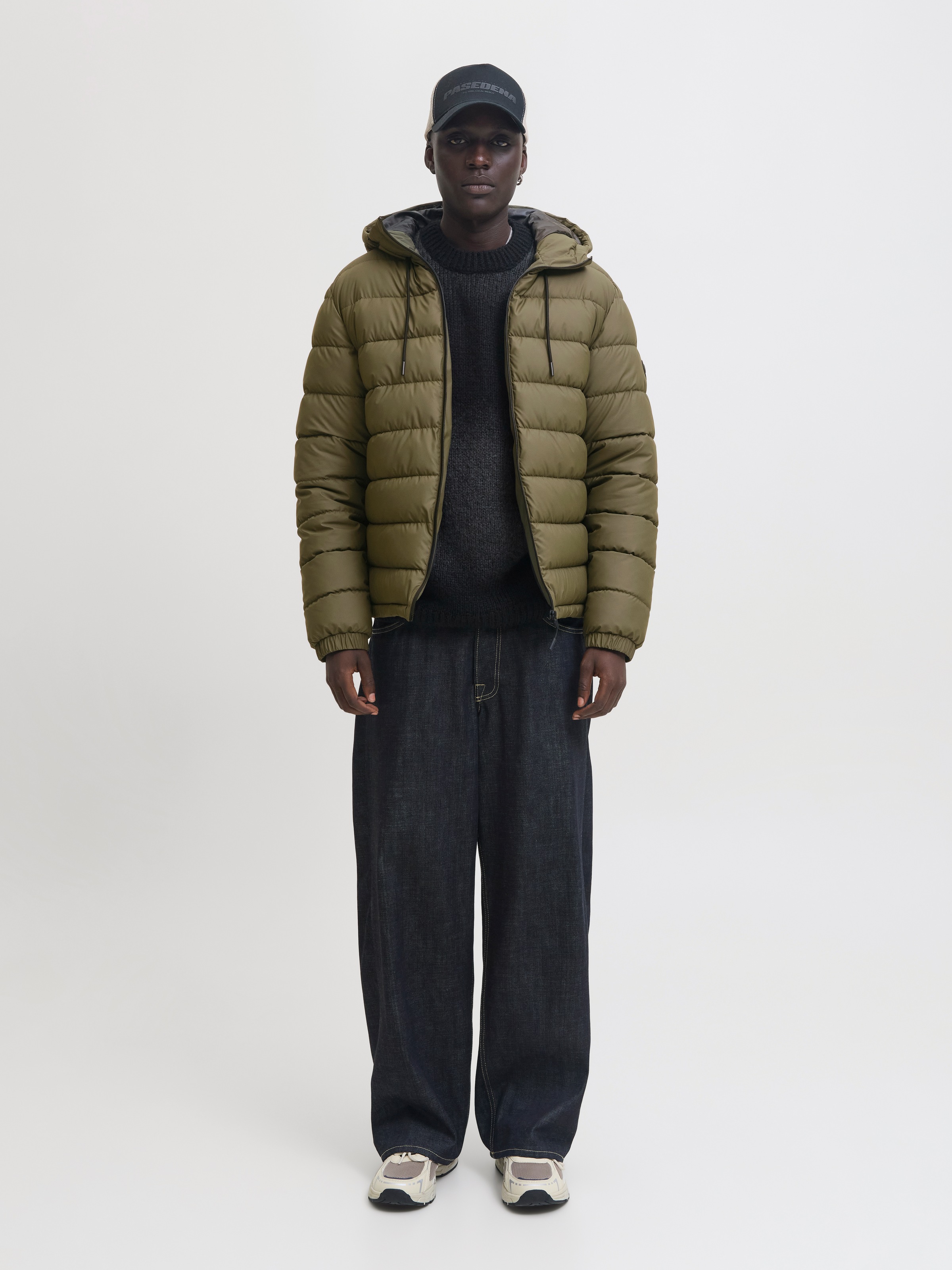 Jack & Jones Point Quilted Jacket Grape Leaf Men 3