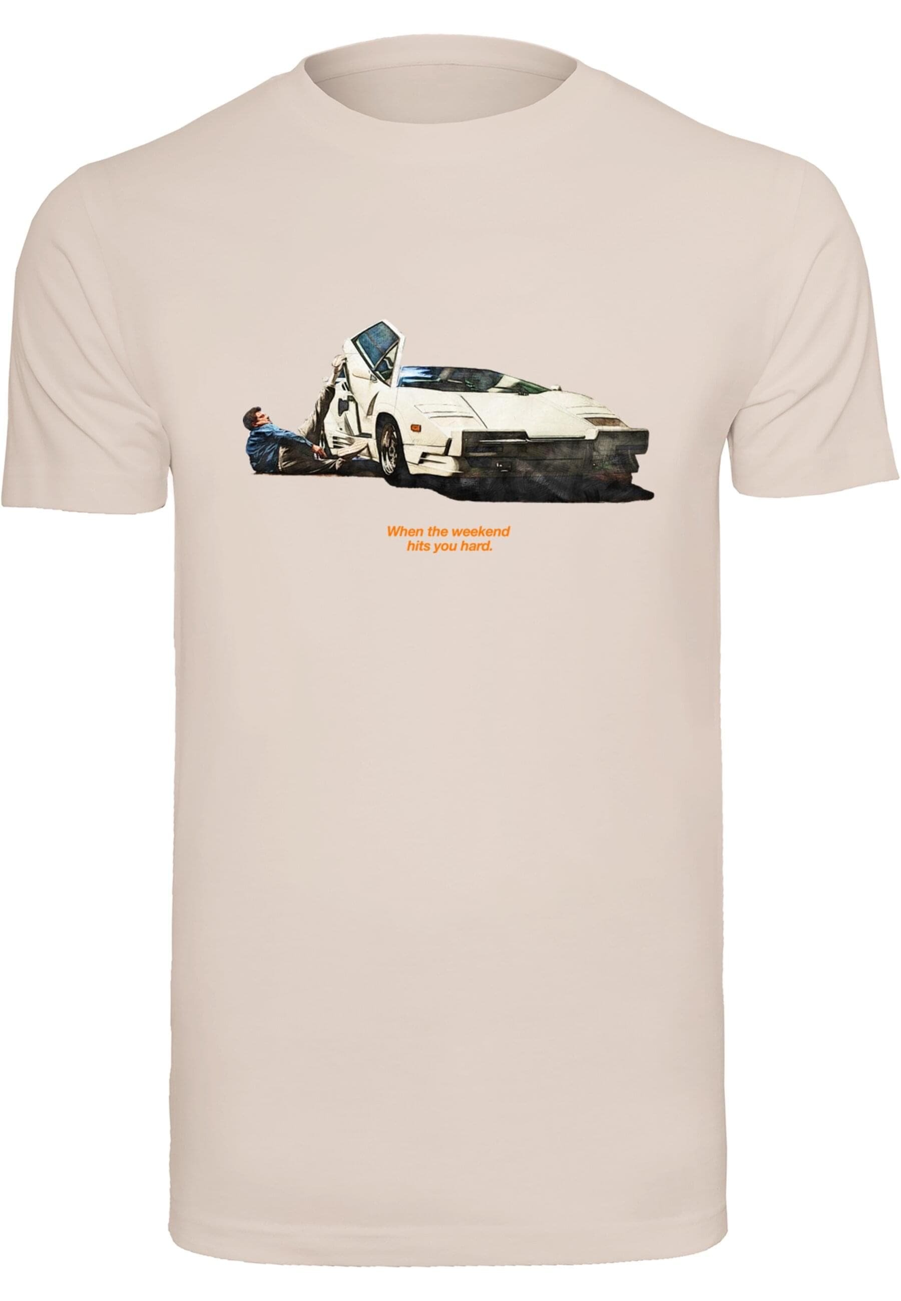 MisterTee T-Shirt "MisterTee Herren Weekend Wolf Tee" 1 Stk. tlg. günstig online kaufen
