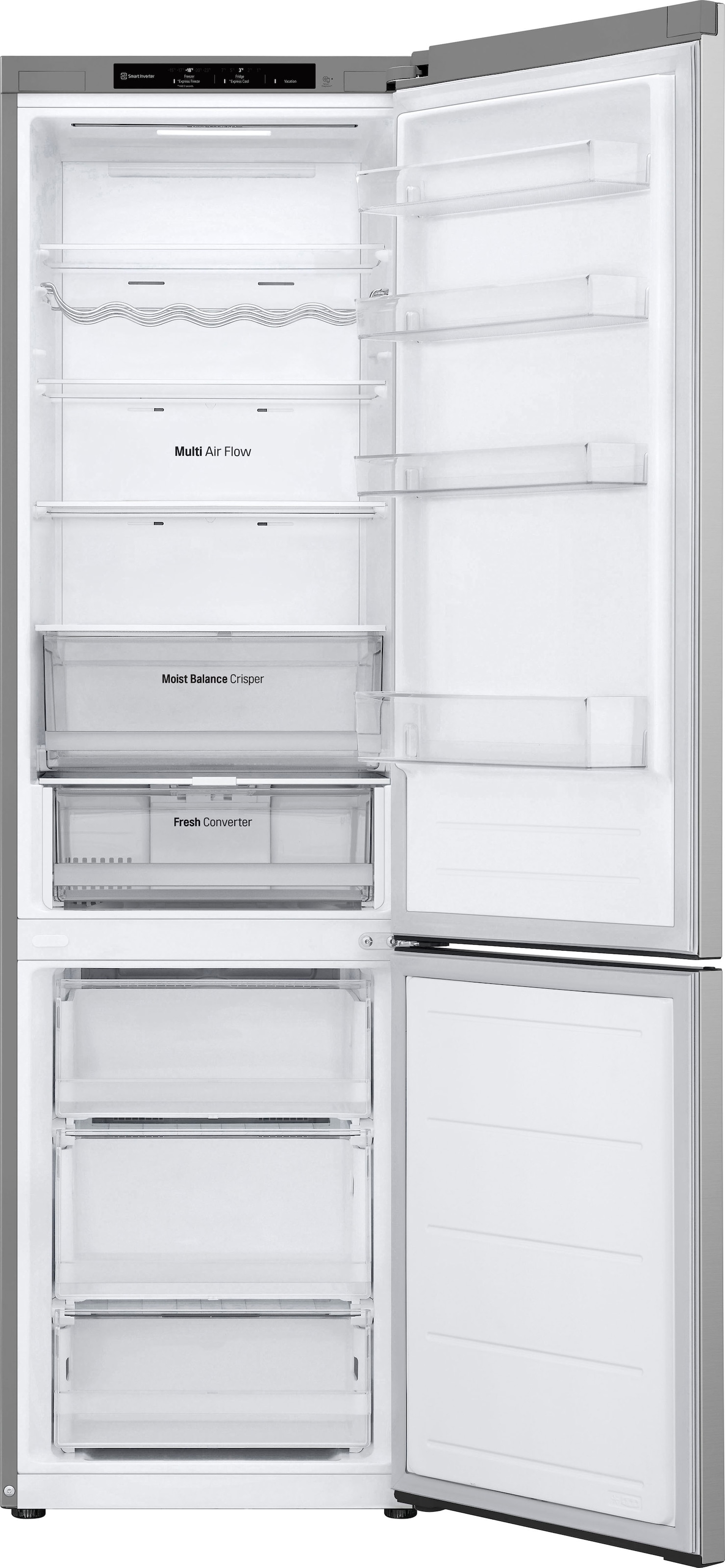 LG Kühl-/Gefrierkombination »GBV3200CPY«, GBV3200CPY, 203 cm hoch, 59,5 cm breit