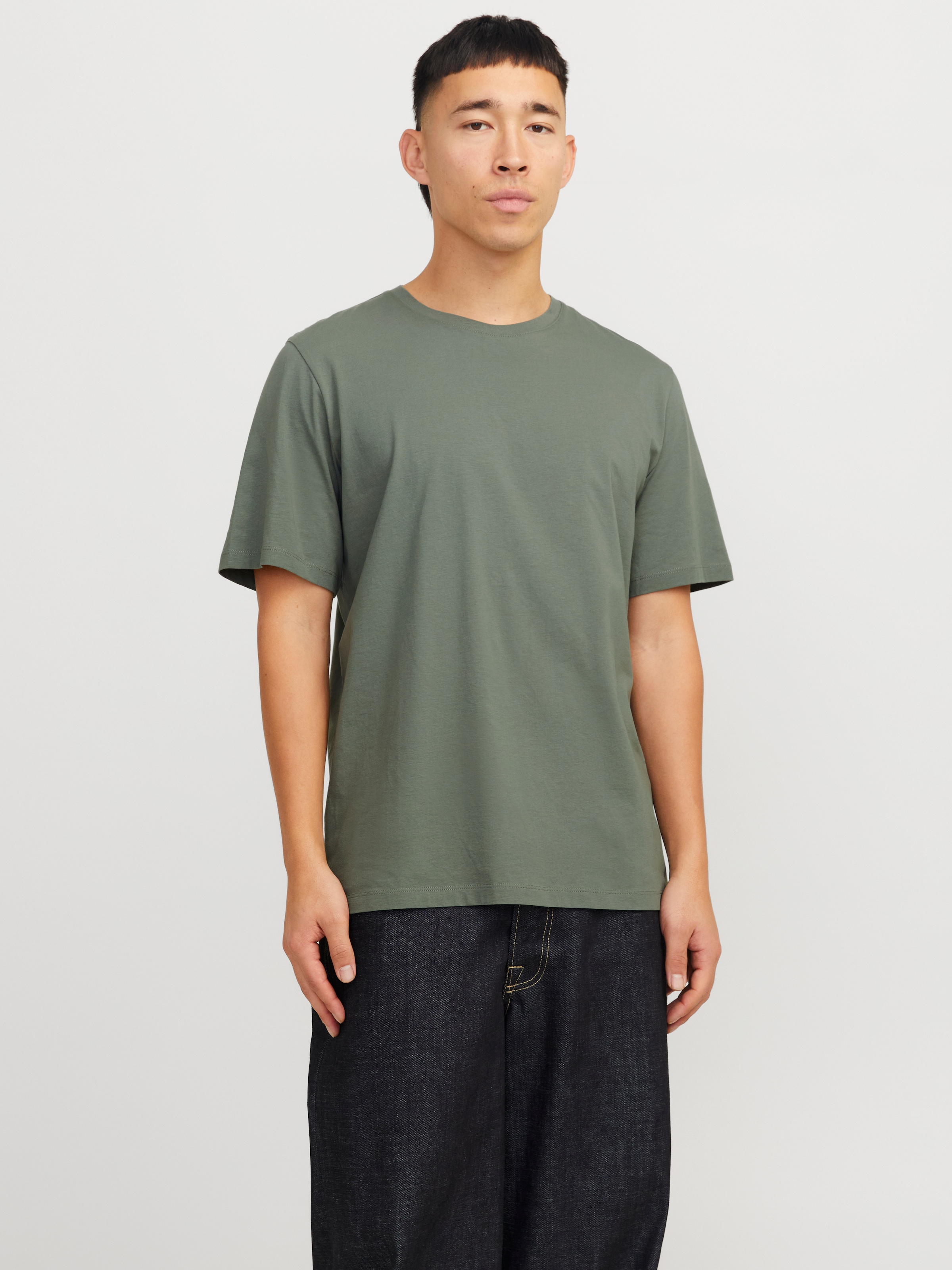 Jack & Jones Rundhalsshirt "JJEORGANIC BASIC TEE SS O-NECK NOOS", mit Rundh günstig online kaufen