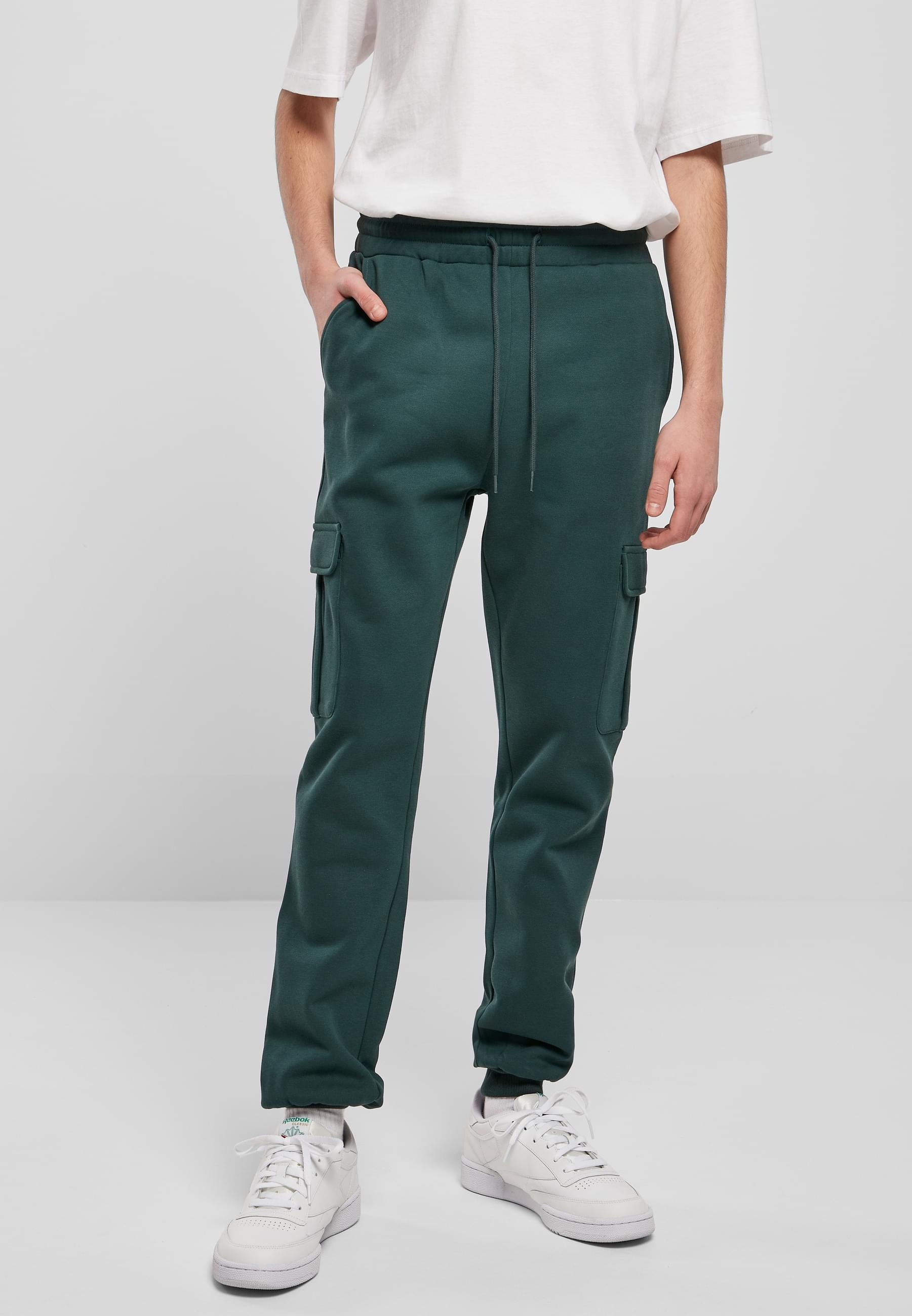 URBAN CLASSICS Stoffhose »Urban Classics Herren Cargo Sweatpants«, (1 tlg.)