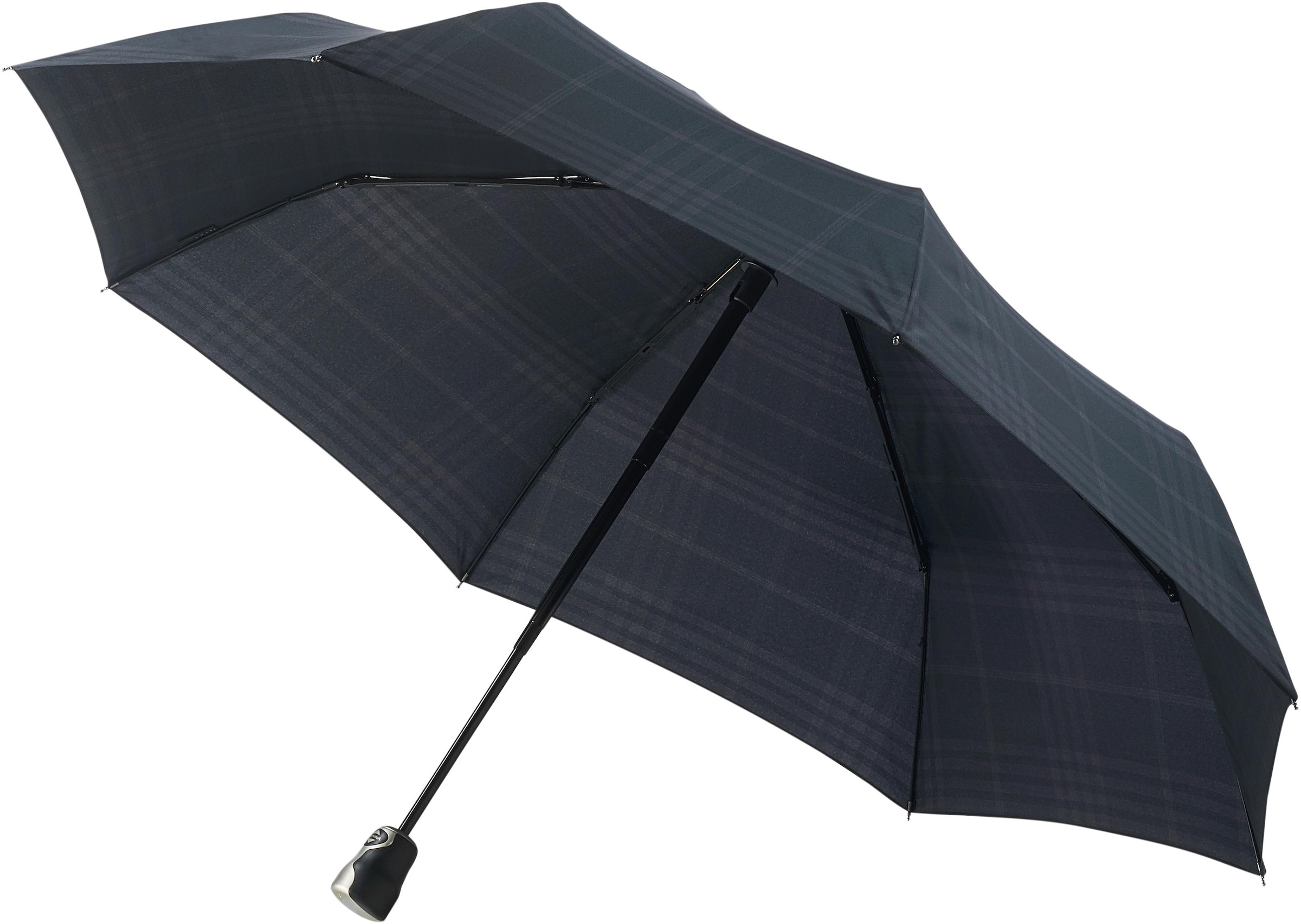 bugatti Taschenregenschirm »GRAN TURISMO, karo schwarz«