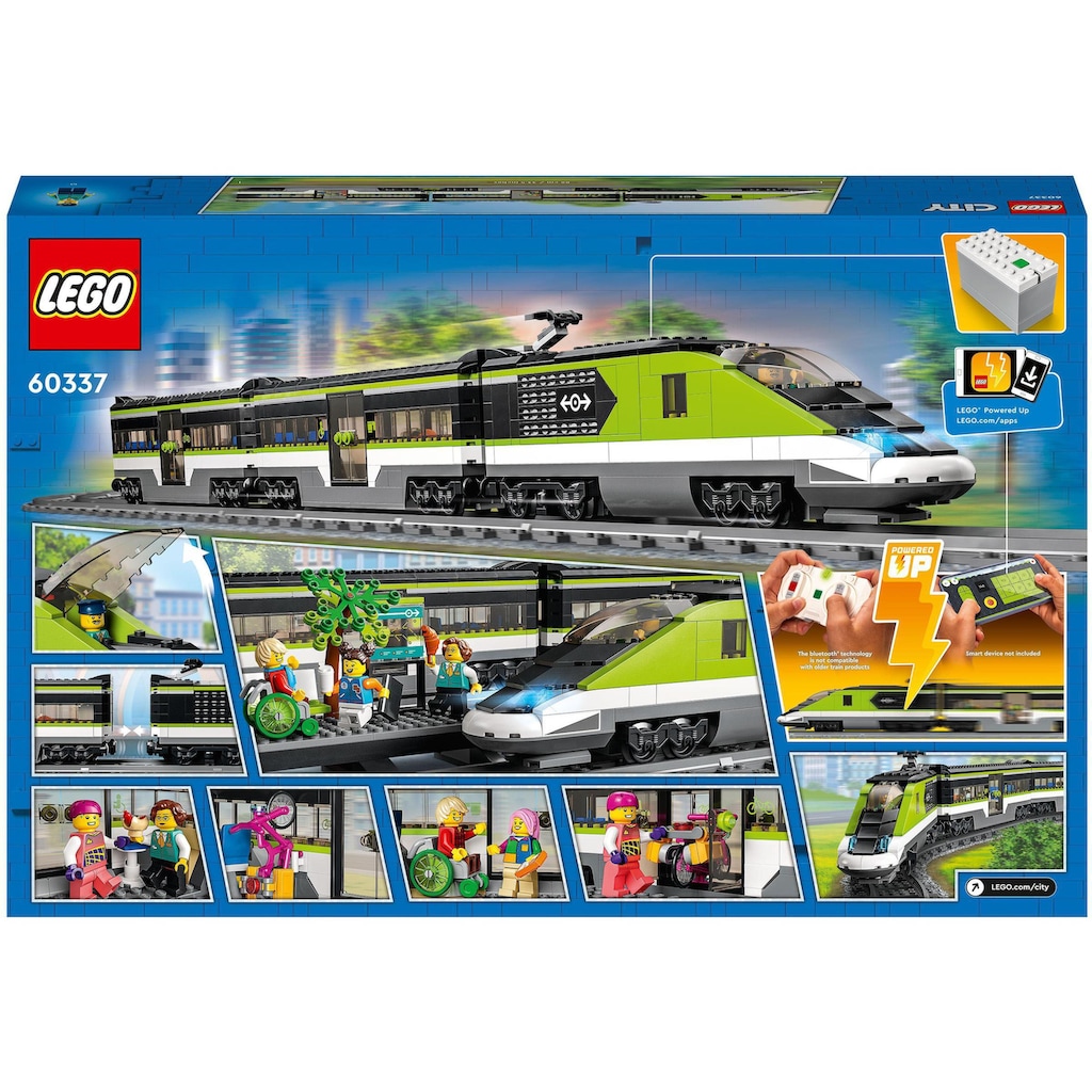 LEGO® Konstruktionsspielsteine »Personen-Schnellzug (60337), LEGO® City«, (764 St.)