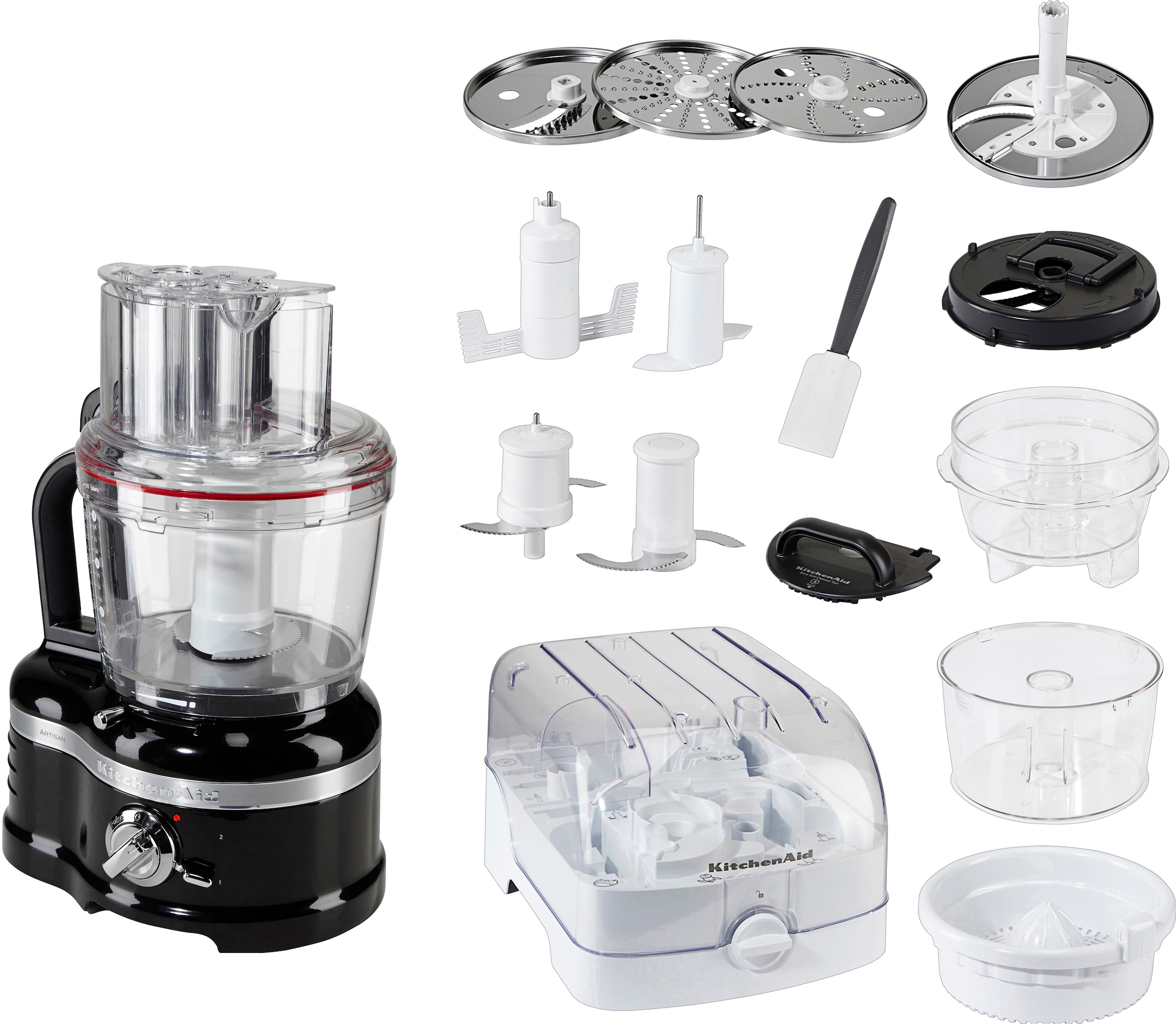 KitchenAid Zerkleinerer »5KFP1644EOB ONYX BLACK«, 650 W