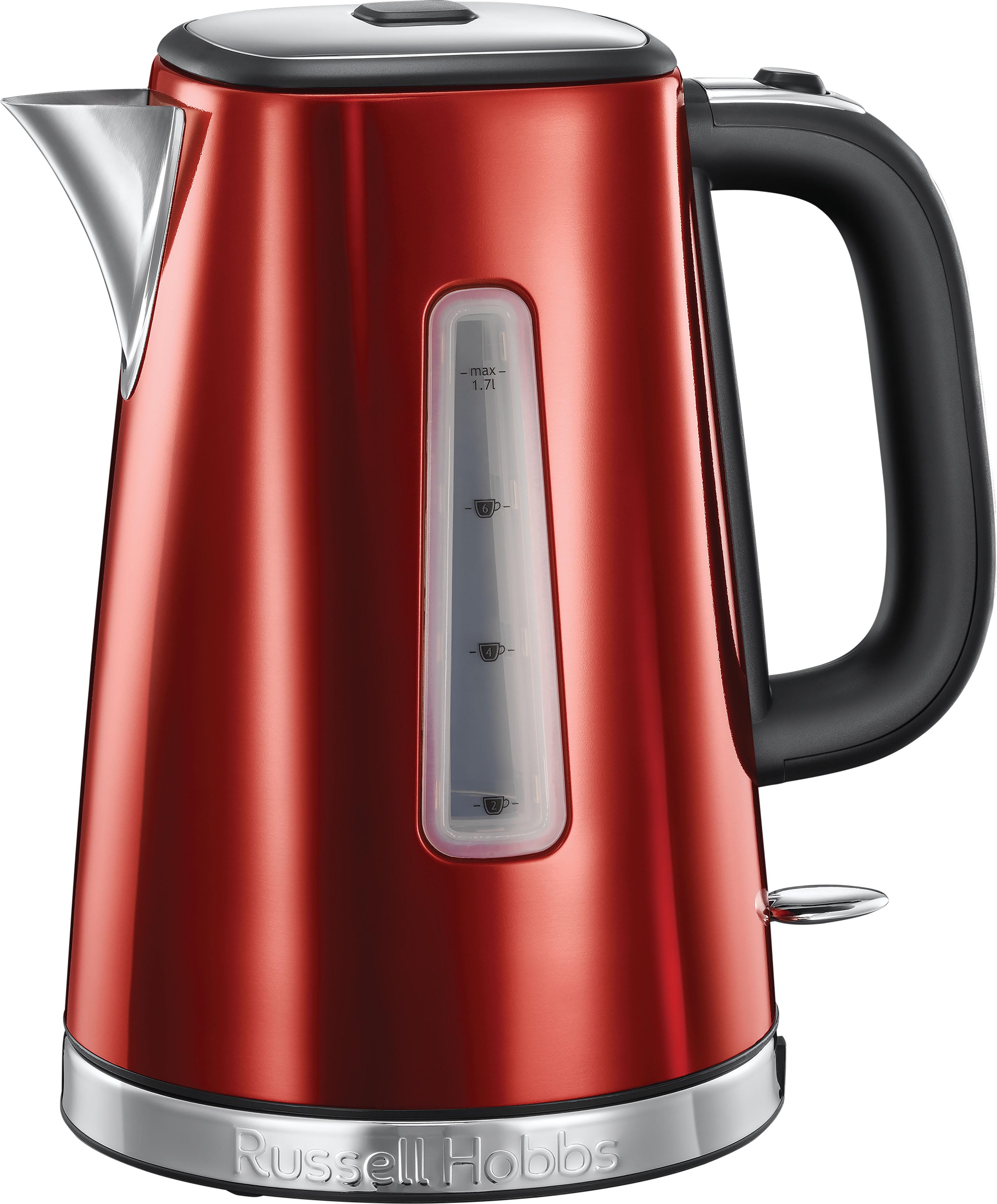 RUSSELL HOBBS Wasserkocher »23211-70 Luna Solar Red WK«, 1,7 l, 2400 W