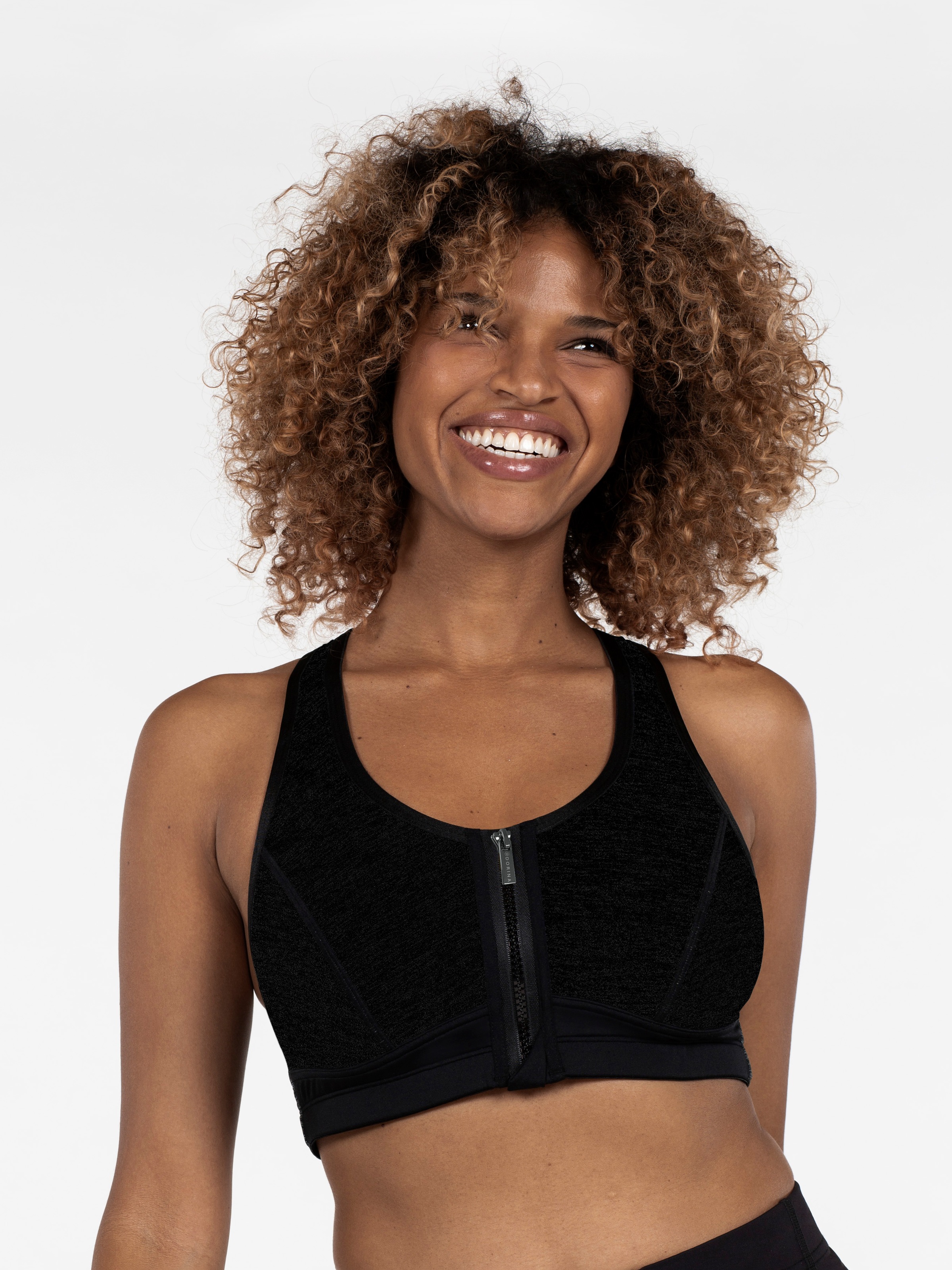 Dorina Sport-BH "Extreme" vorn mit Reißverschluß, Racerback-Rücken günstig online kaufen