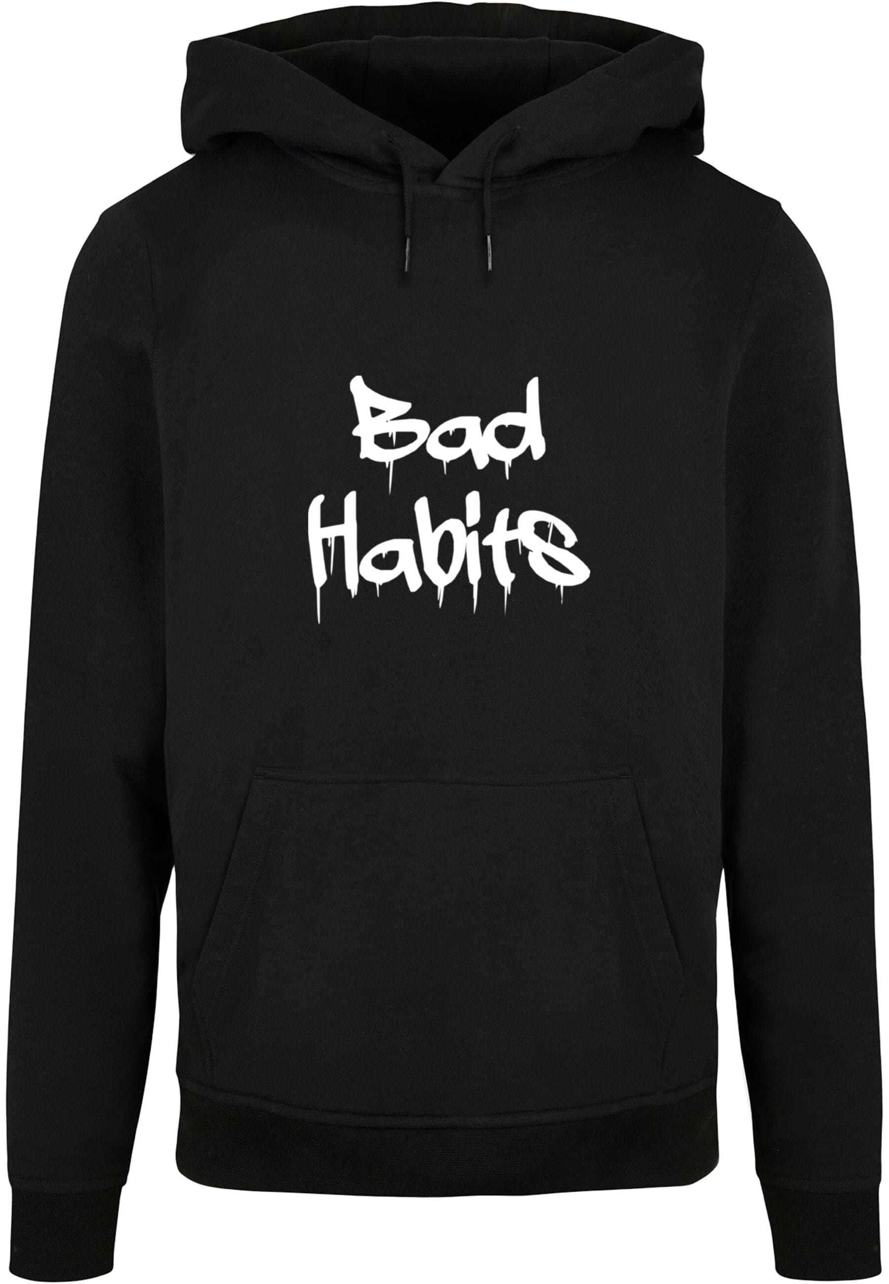 Merchcode Kapuzensweatshirt "Merchcode Herren Bad Habits Basic Hoody"