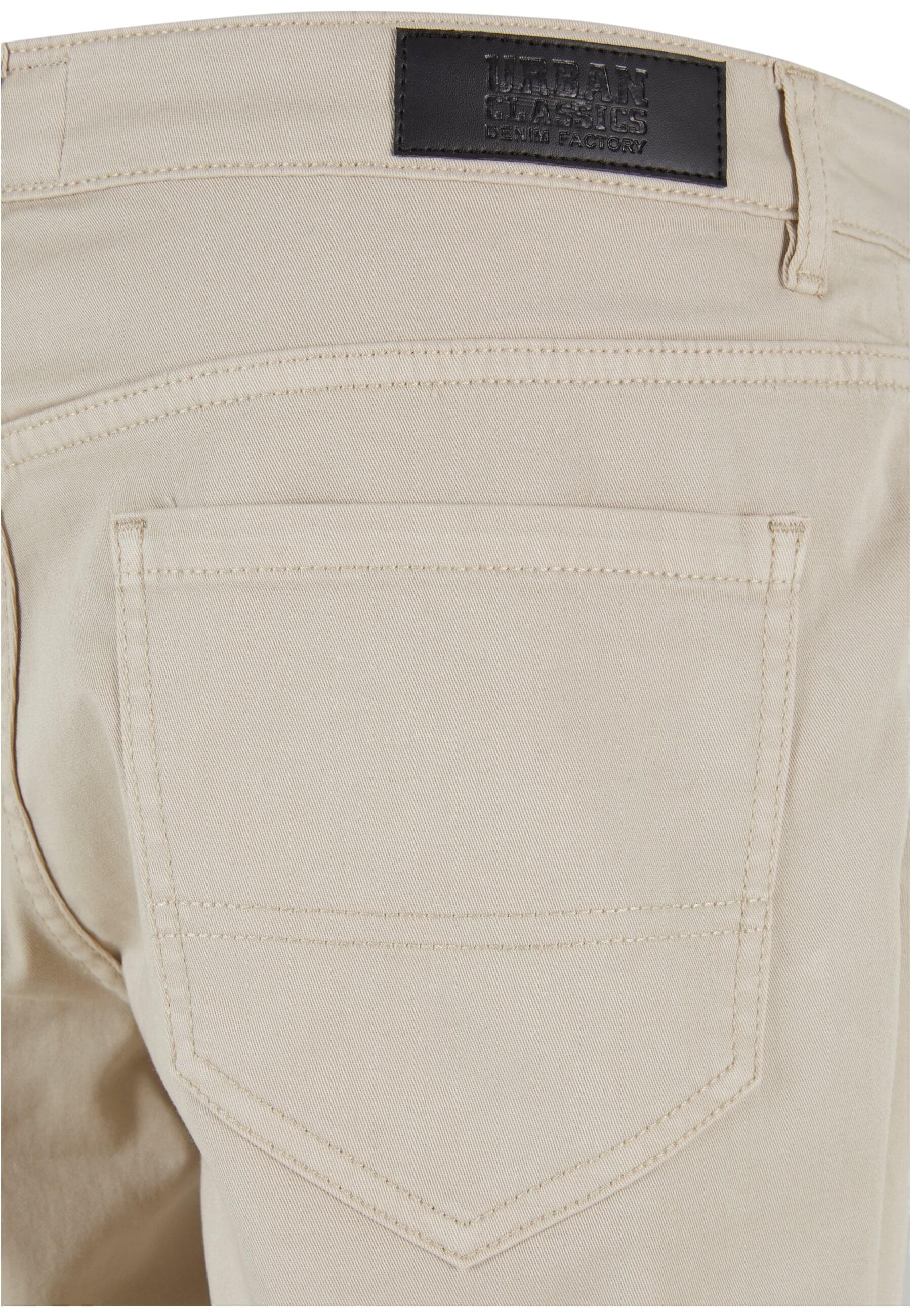 URBAN CLASSICS Stoffhose »Urban Classics Herren Stretch Twill 5 Pocket Pants«, (1 tlg.)