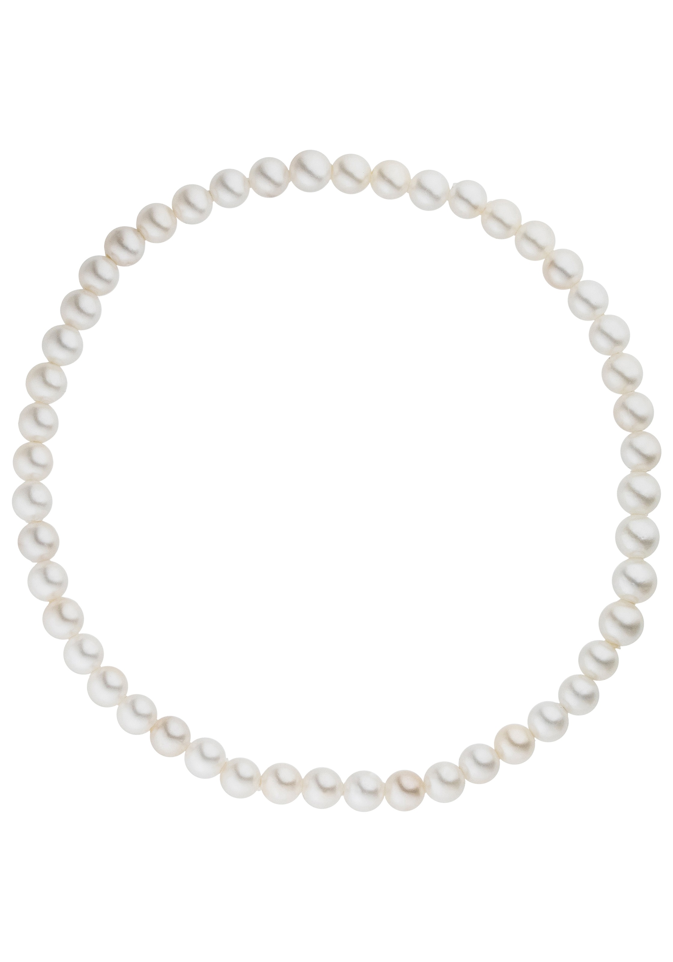 JOBO Armband »Muschelkern-Perlen 4 mm« weiß 17 cm