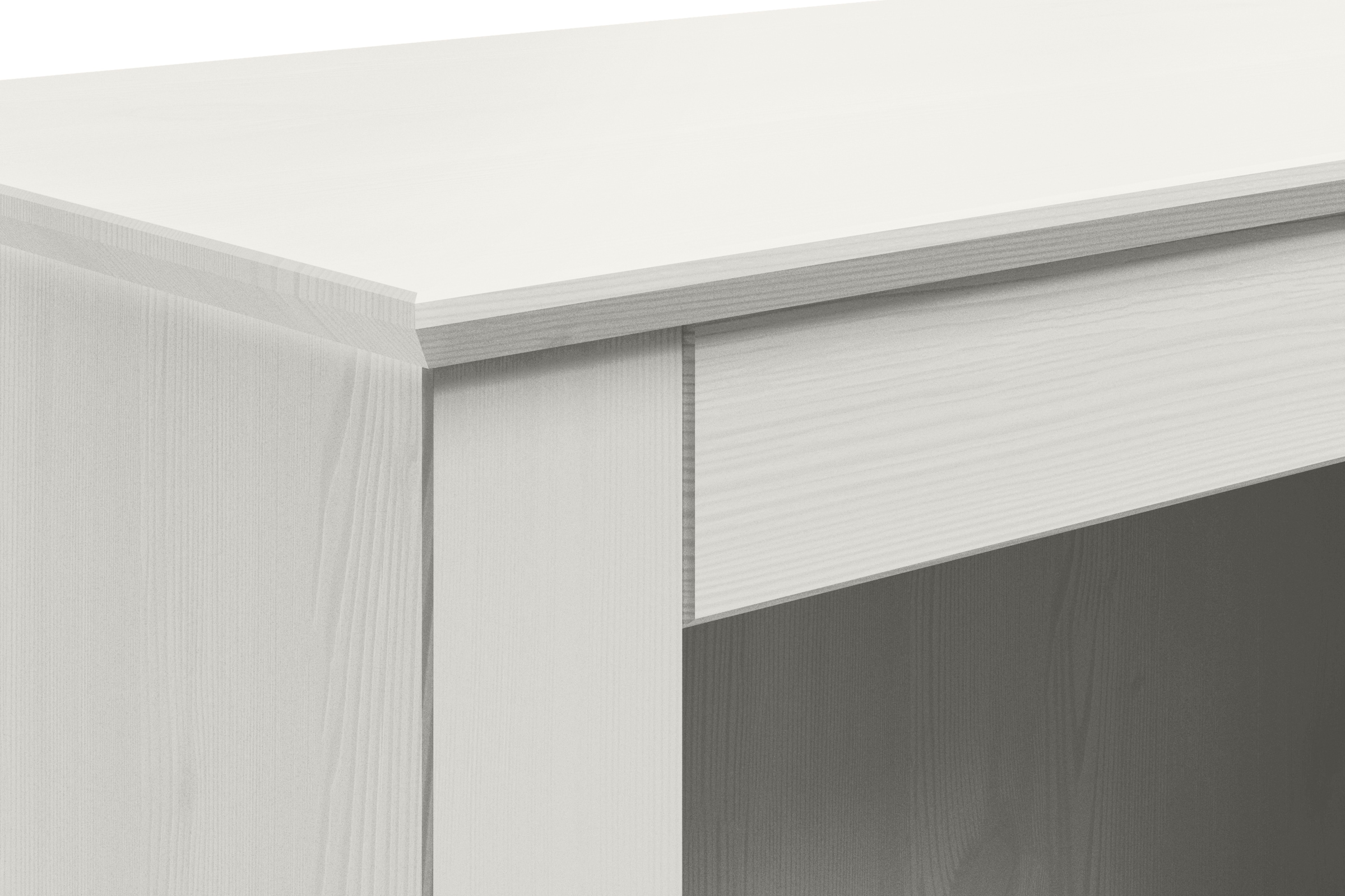 Home affaire Bücherregal »Liotta«, Mit Sockel und 2 Regalböden