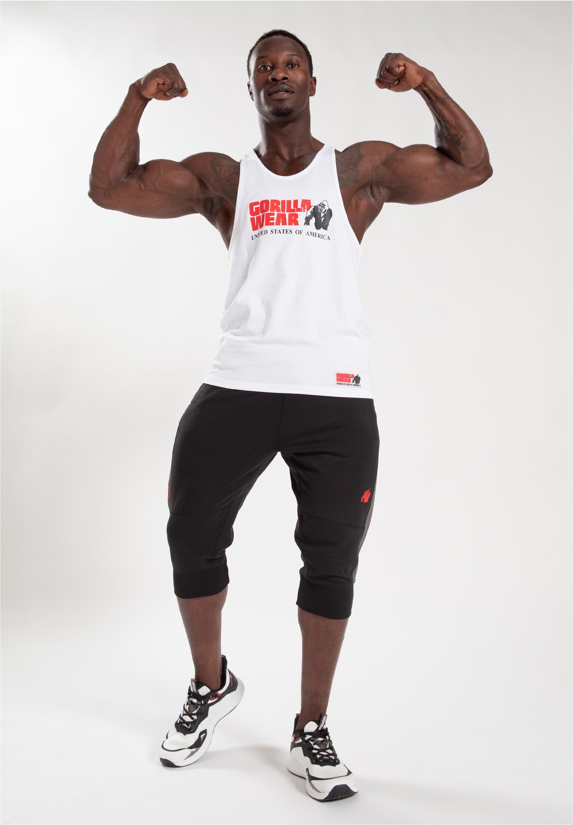 Gorilla Wear Sweathose  mit angesagter 3/4-Länge